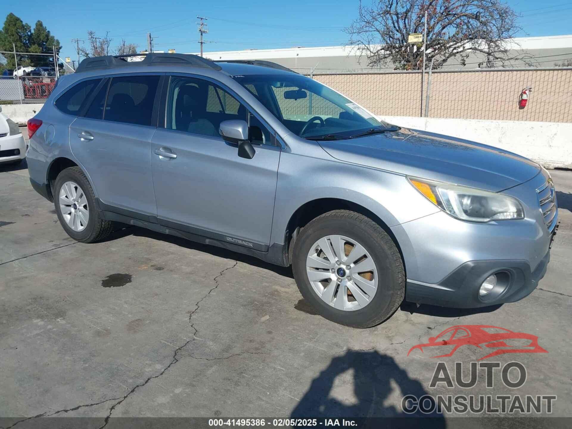 SUBARU OUTBACK 2016 - 4S4BSAFC4G3280374