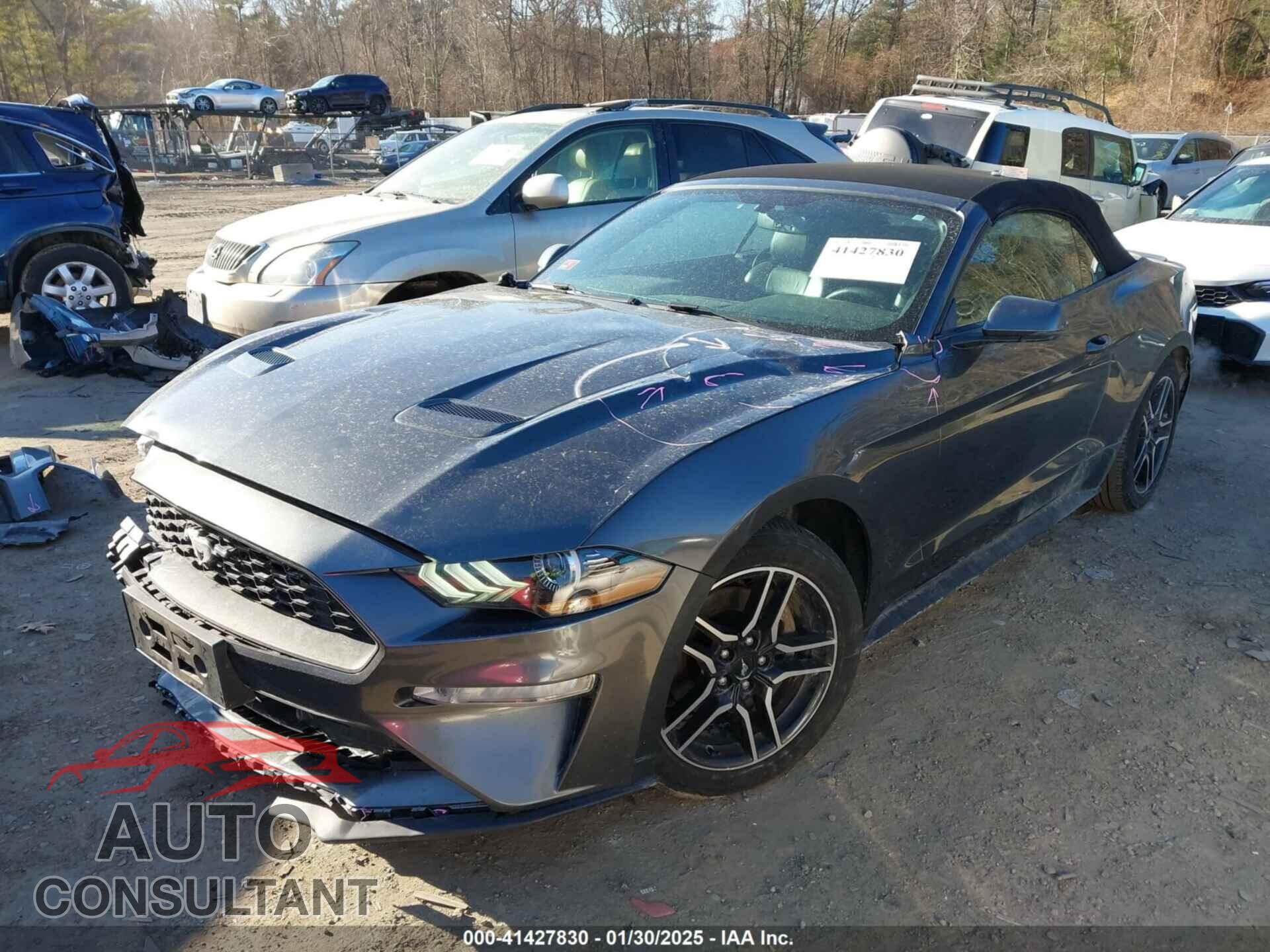 FORD MUSTANG 2018 - 1FATP8UH7J5111677