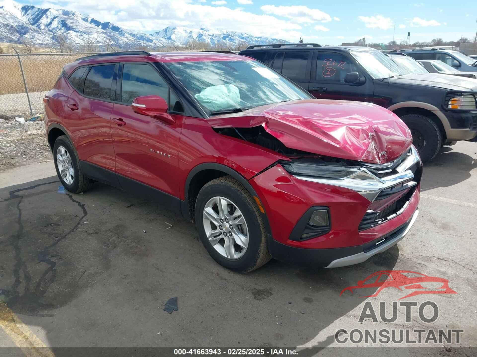 CHEVROLET BLAZER 2020 - 3GNKBHRSXLS618131