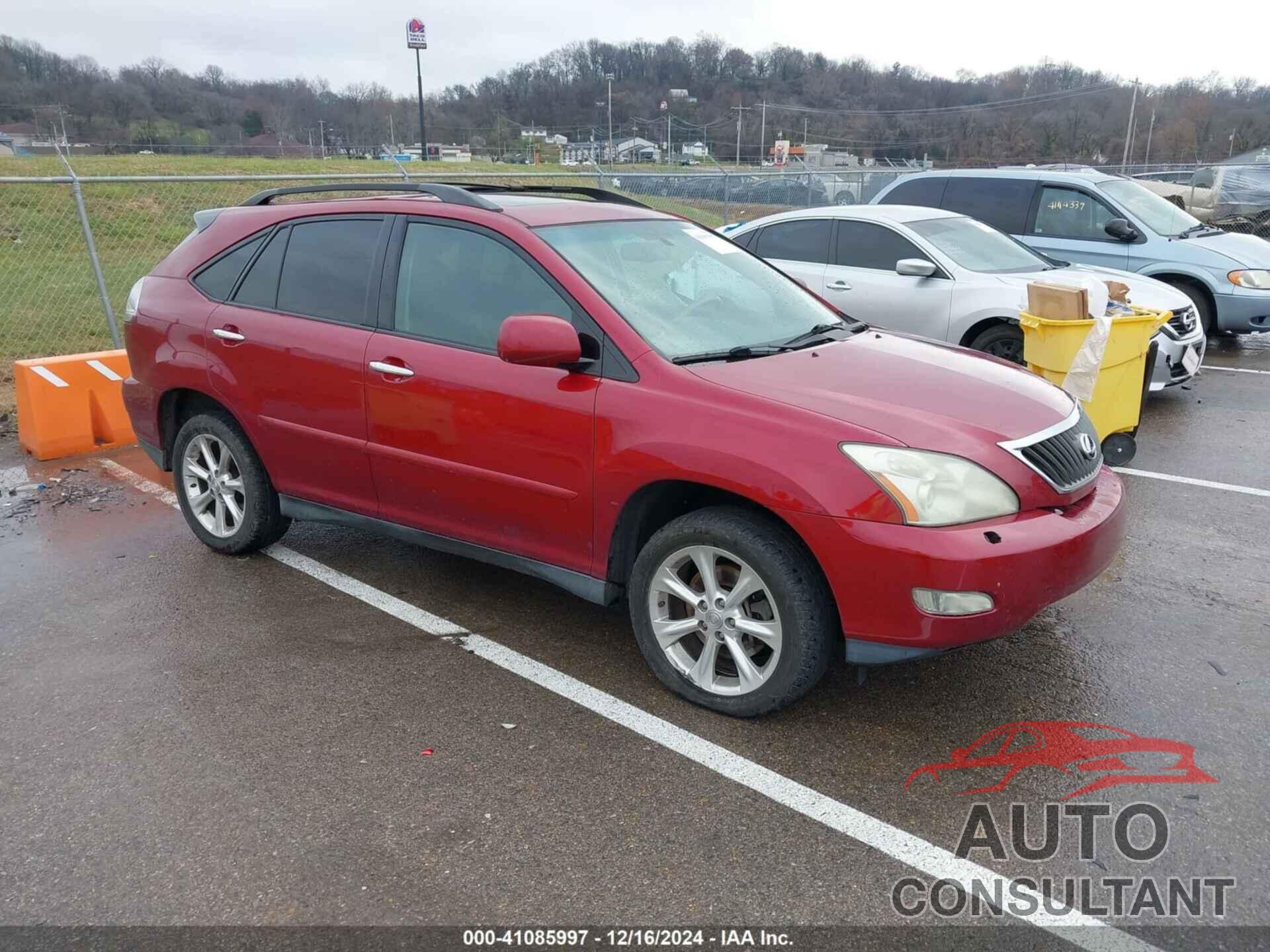 LEXUS RX 350 2009 - 2T2GK31U39C068920