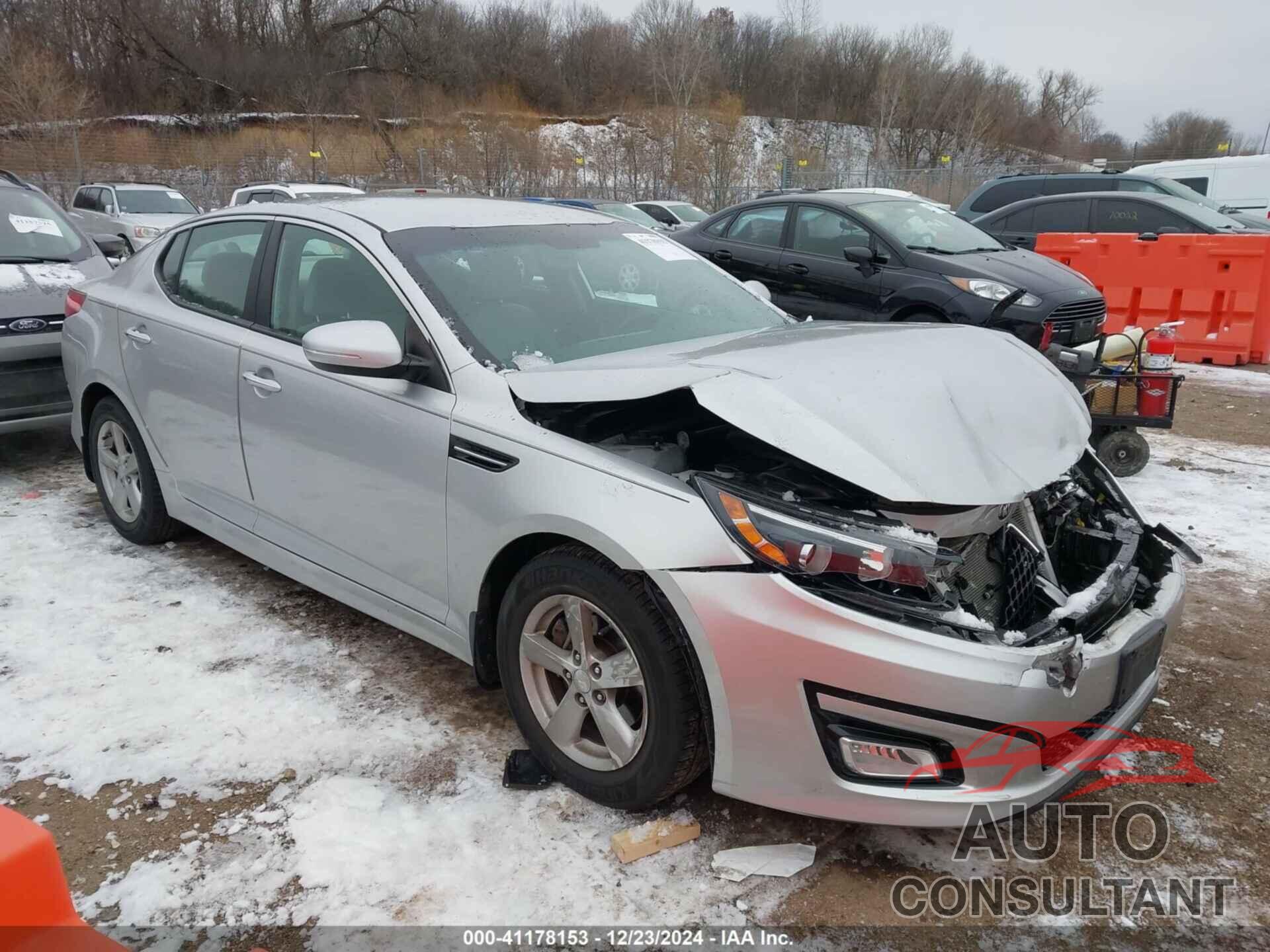 KIA OPTIMA 2014 - KNAGM4A75E5521180