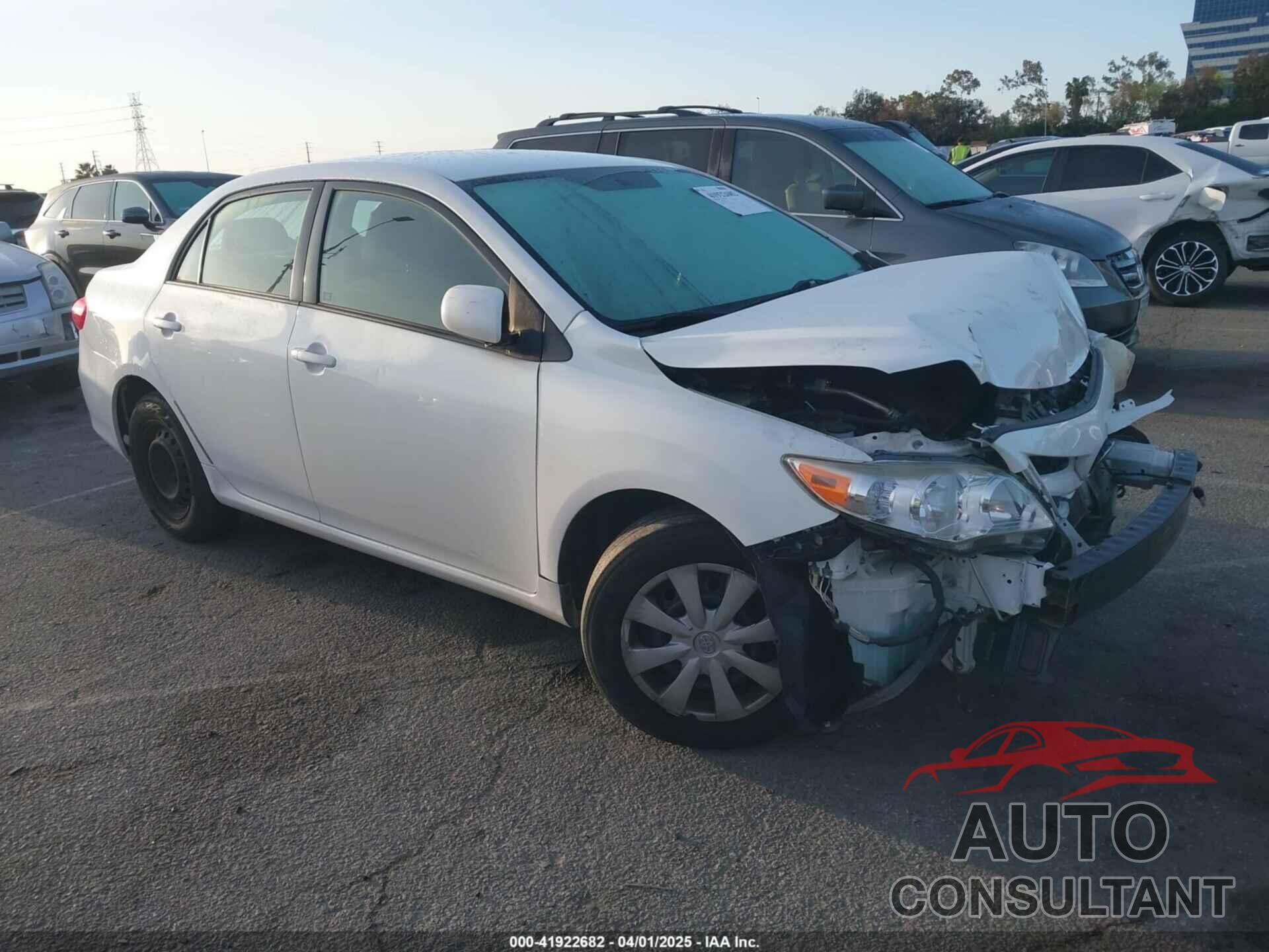 TOYOTA COROLLA 2011 - JTDBU4EE9B9165780