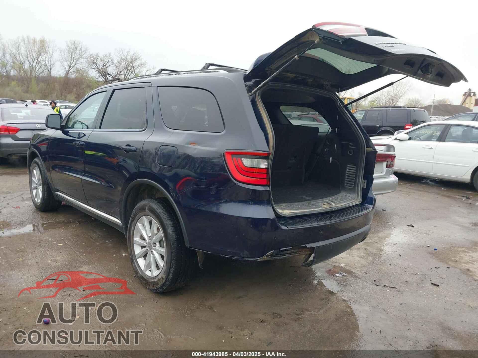 DODGE DURANGO 2014 - 1C4RDJAG4EC468526
