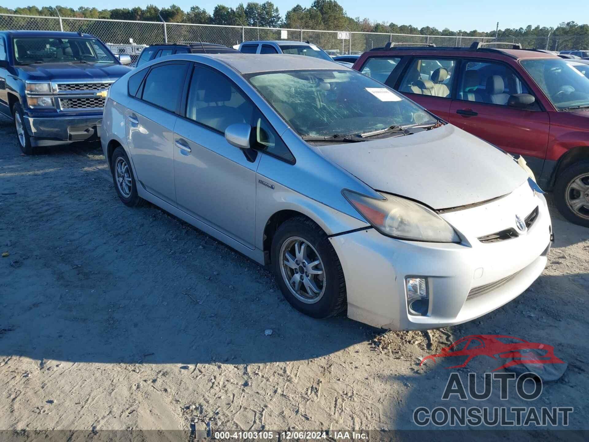 TOYOTA PRIUS 2010 - JTDKN3DU1A0221746