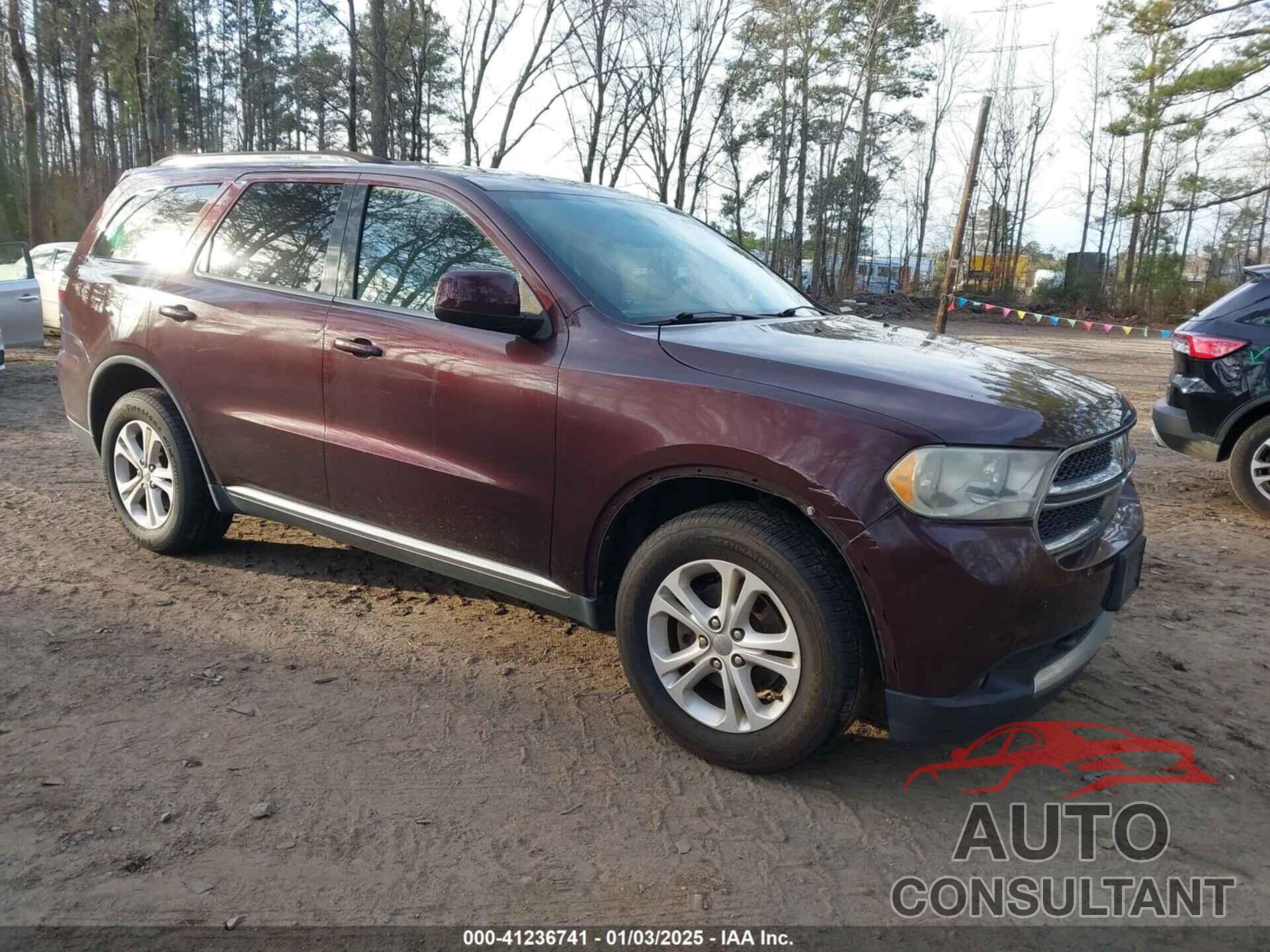 DODGE DURANGO 2012 - 1C4RDJAG7CC147013