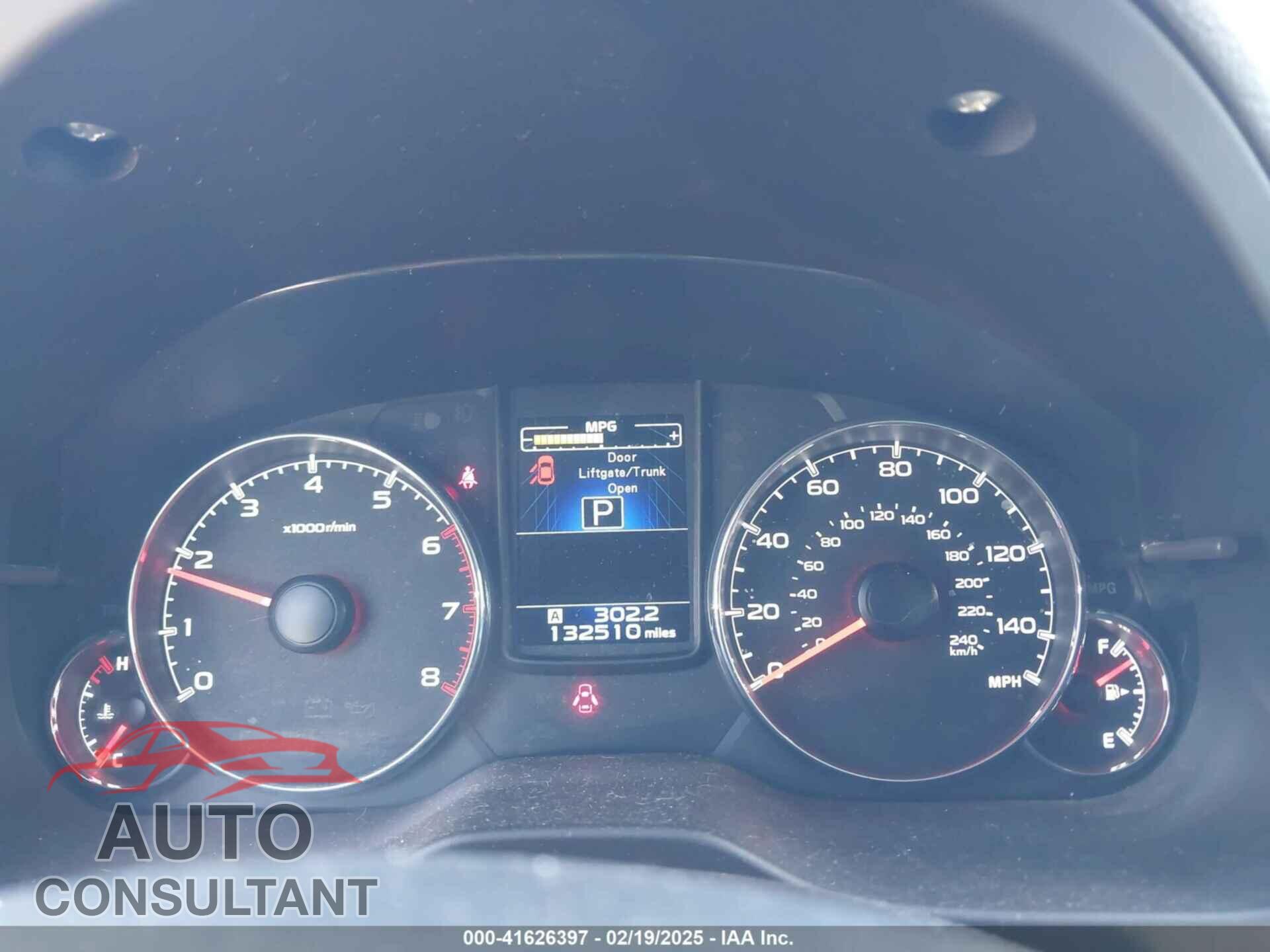 SUBARU OUTBACK 2014 - 4S4BRBLC9E3238964