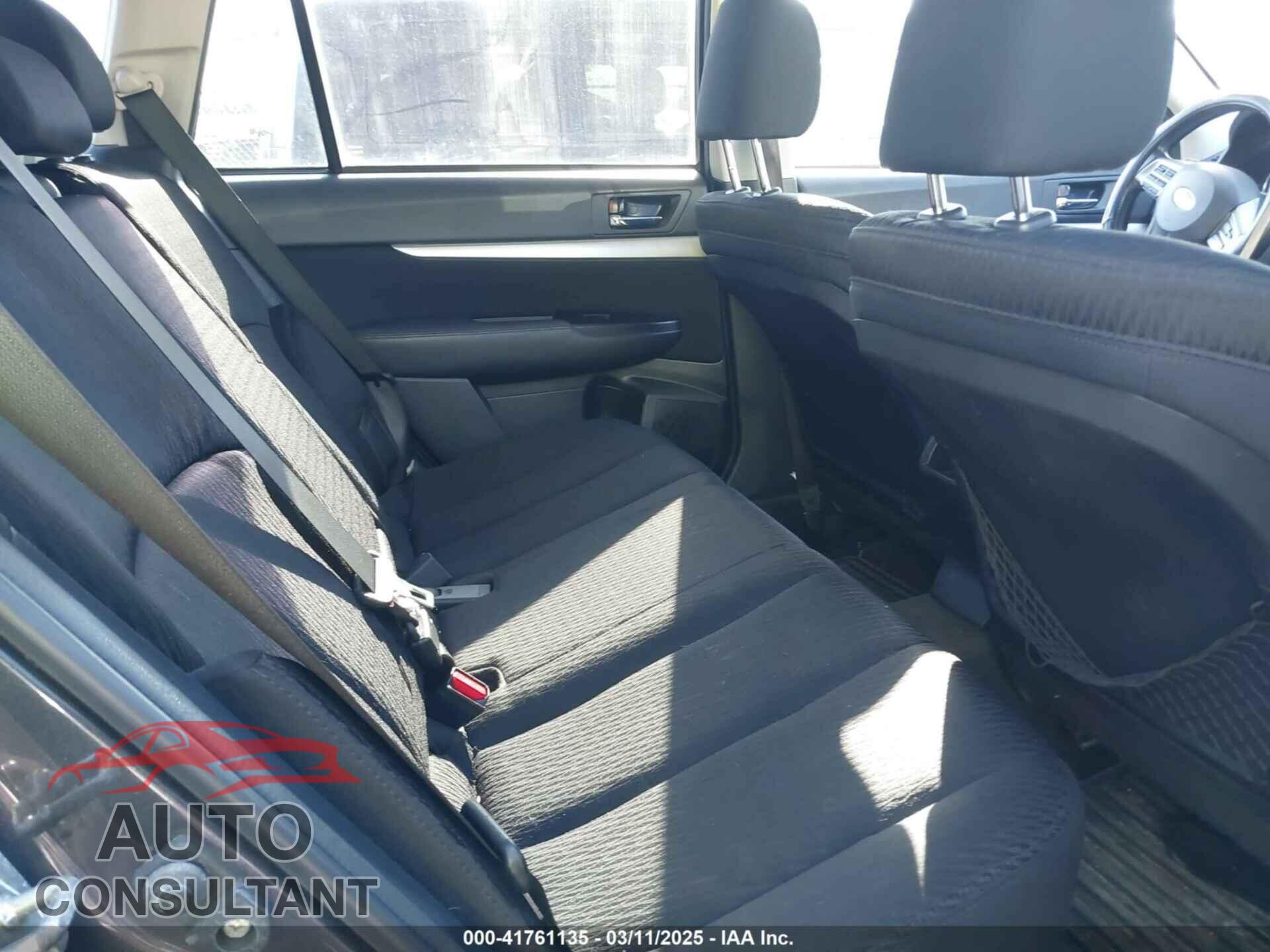SUBARU OUTBACK 2012 - 4S4BRBCC4C3230624