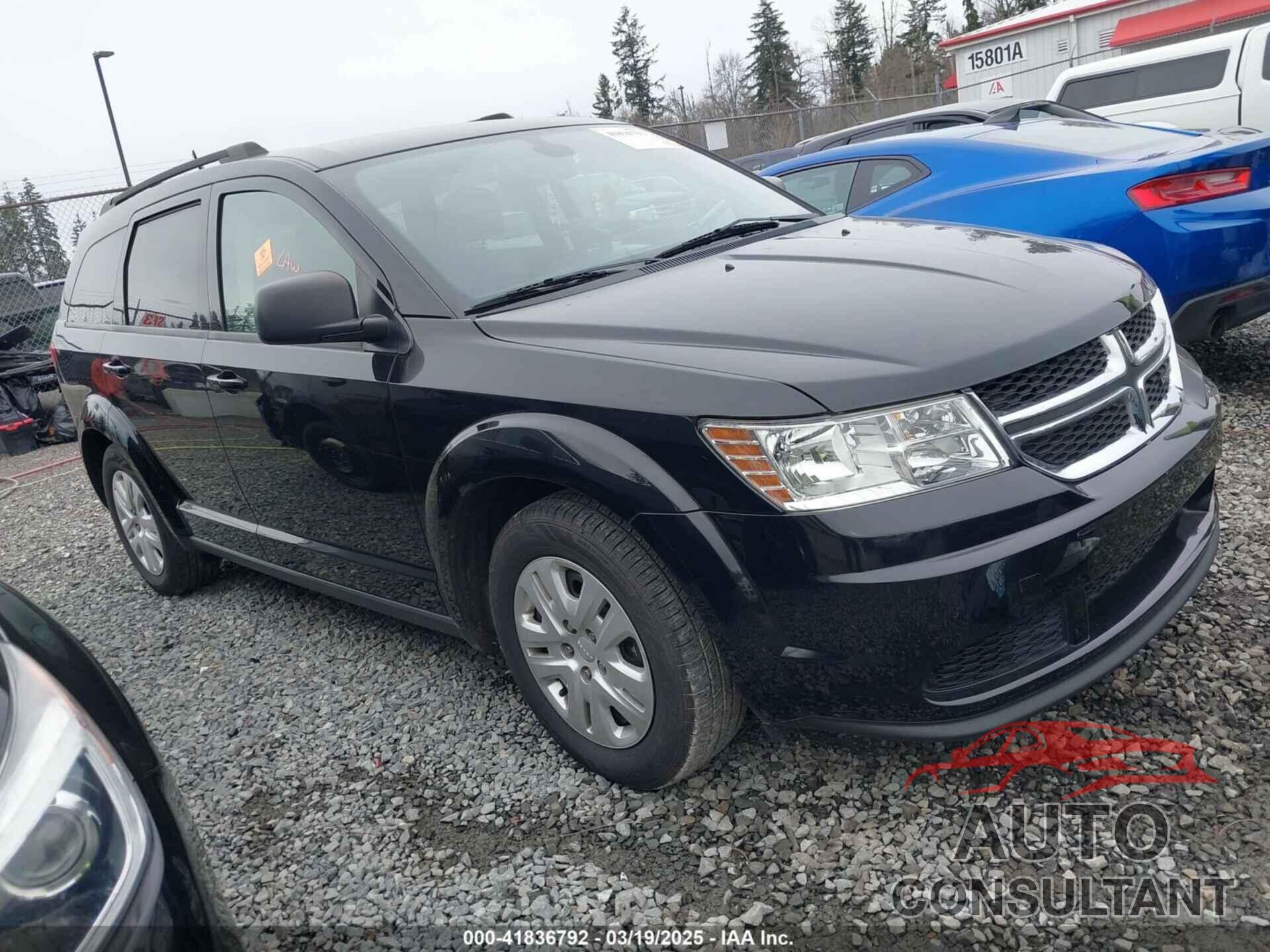 DODGE JOURNEY 2019 - 3C4PDCAB3KT738093