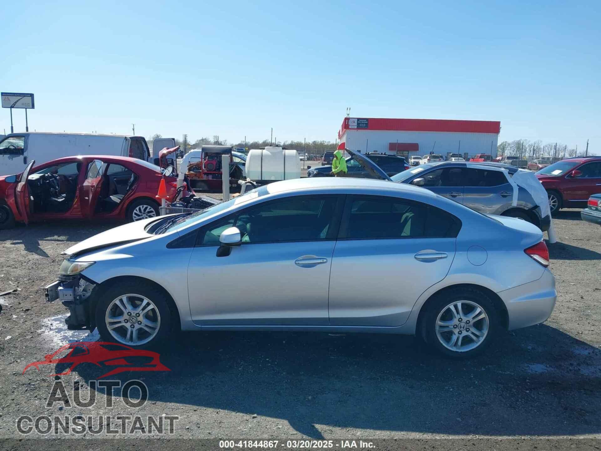 HONDA CIVIC 2013 - 2HGFB2F53DH501955
