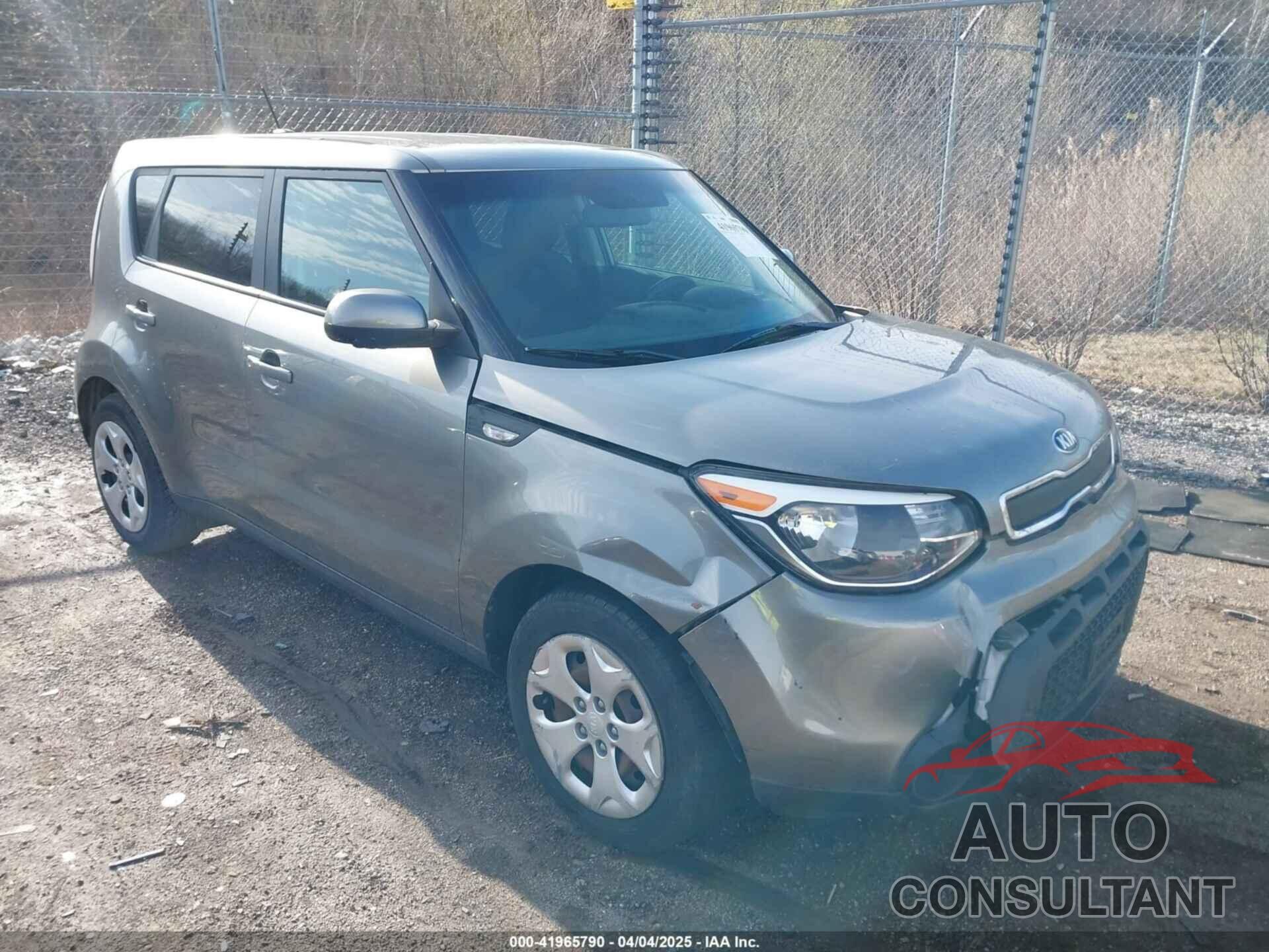 KIA SOUL 2014 - KNDJN2A26E7062485