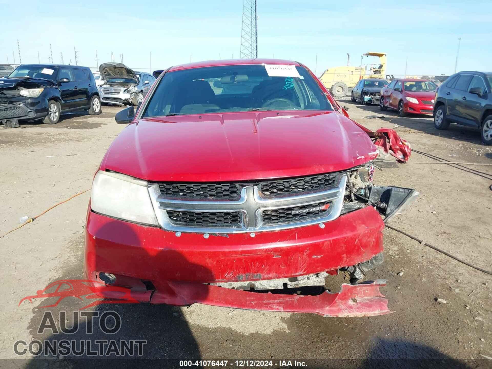 DODGE AVENGER 2013 - 1C3CDZAB8DN593948