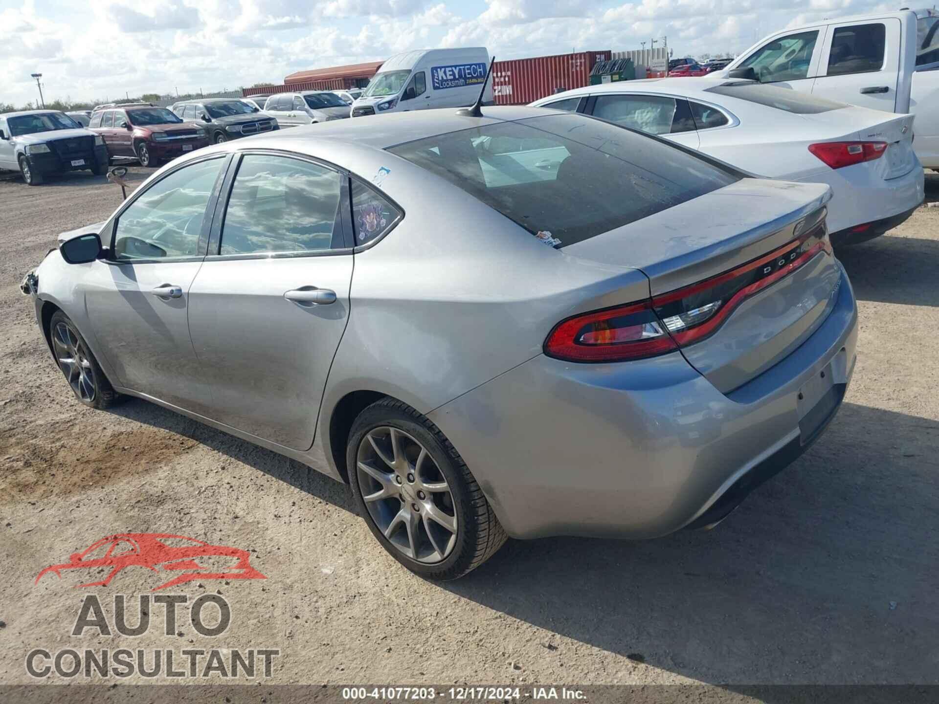 DODGE DART 2015 - 1C3CDFBB0FD243767