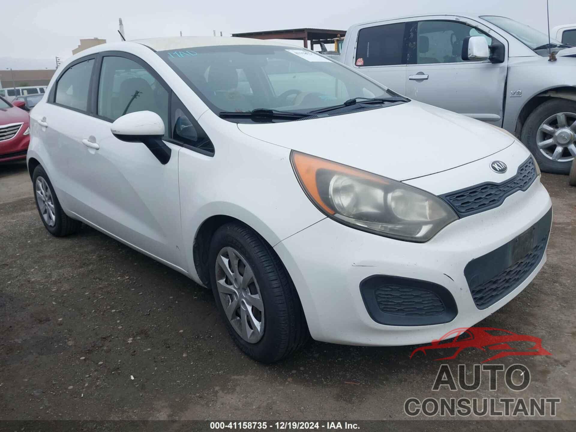 KIA RIO 2013 - KNADM5A39D6203769