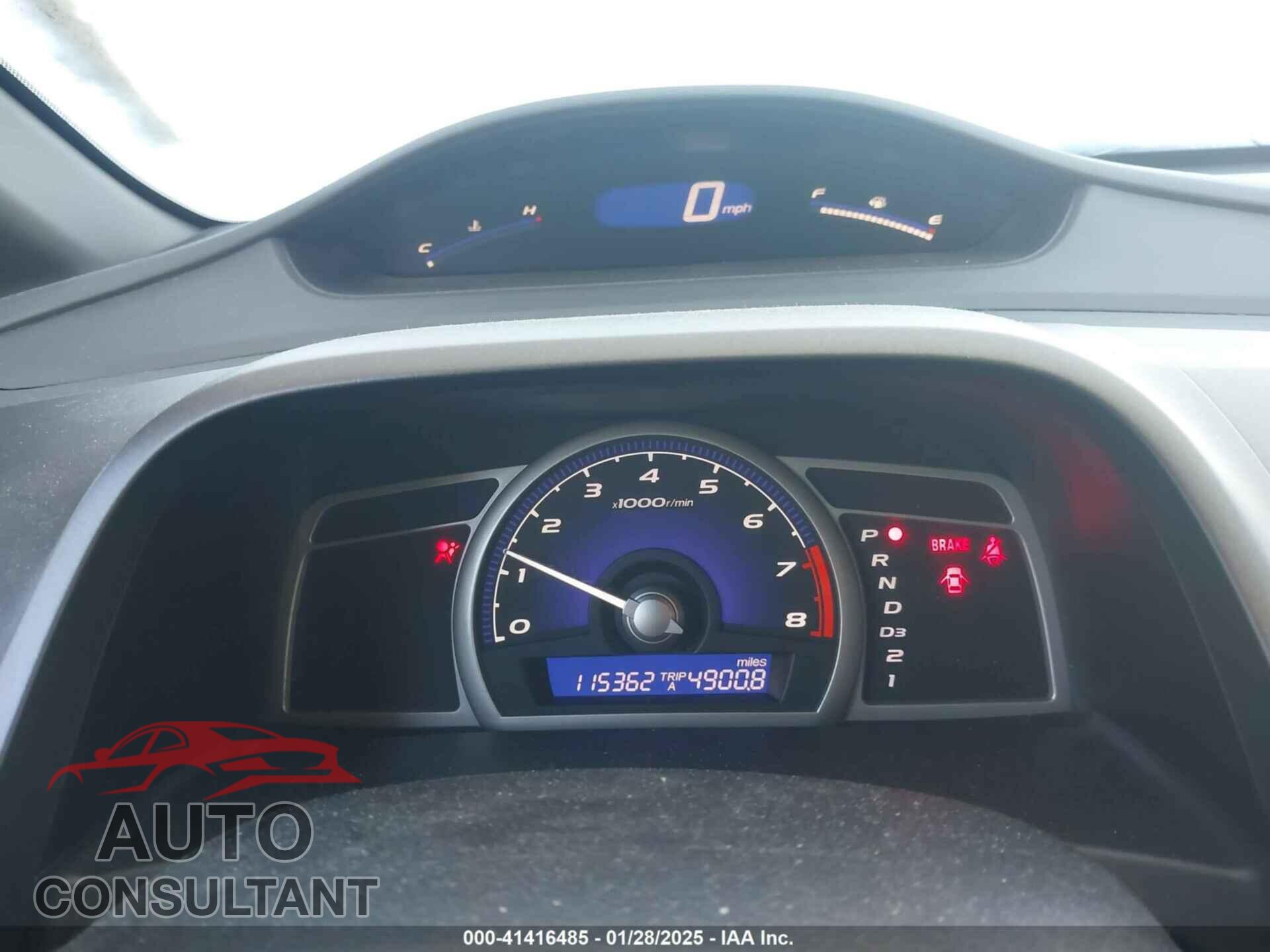 HONDA CIVIC 2011 - 2HGFA1F83BH502995