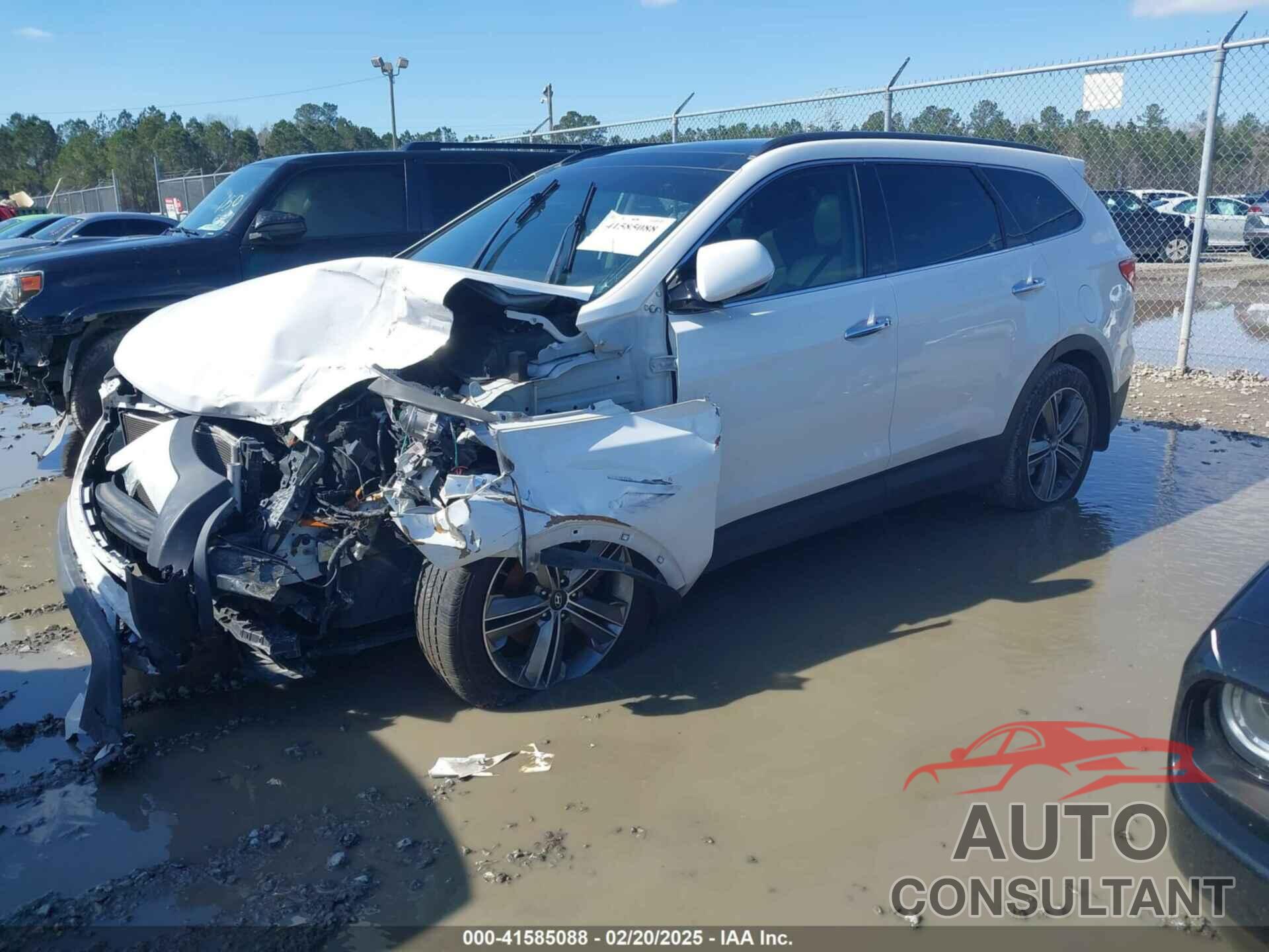HYUNDAI SANTA FE 2016 - KM8SRDHF6GU137876