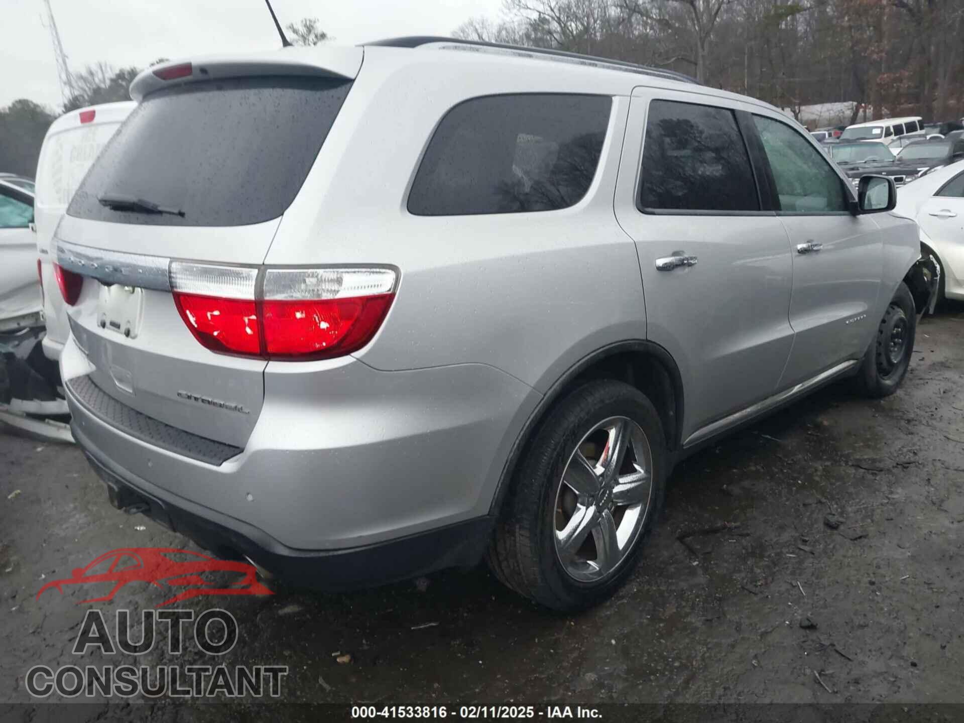 DODGE DURANGO 2012 - 1C4RDHEG7CC109168
