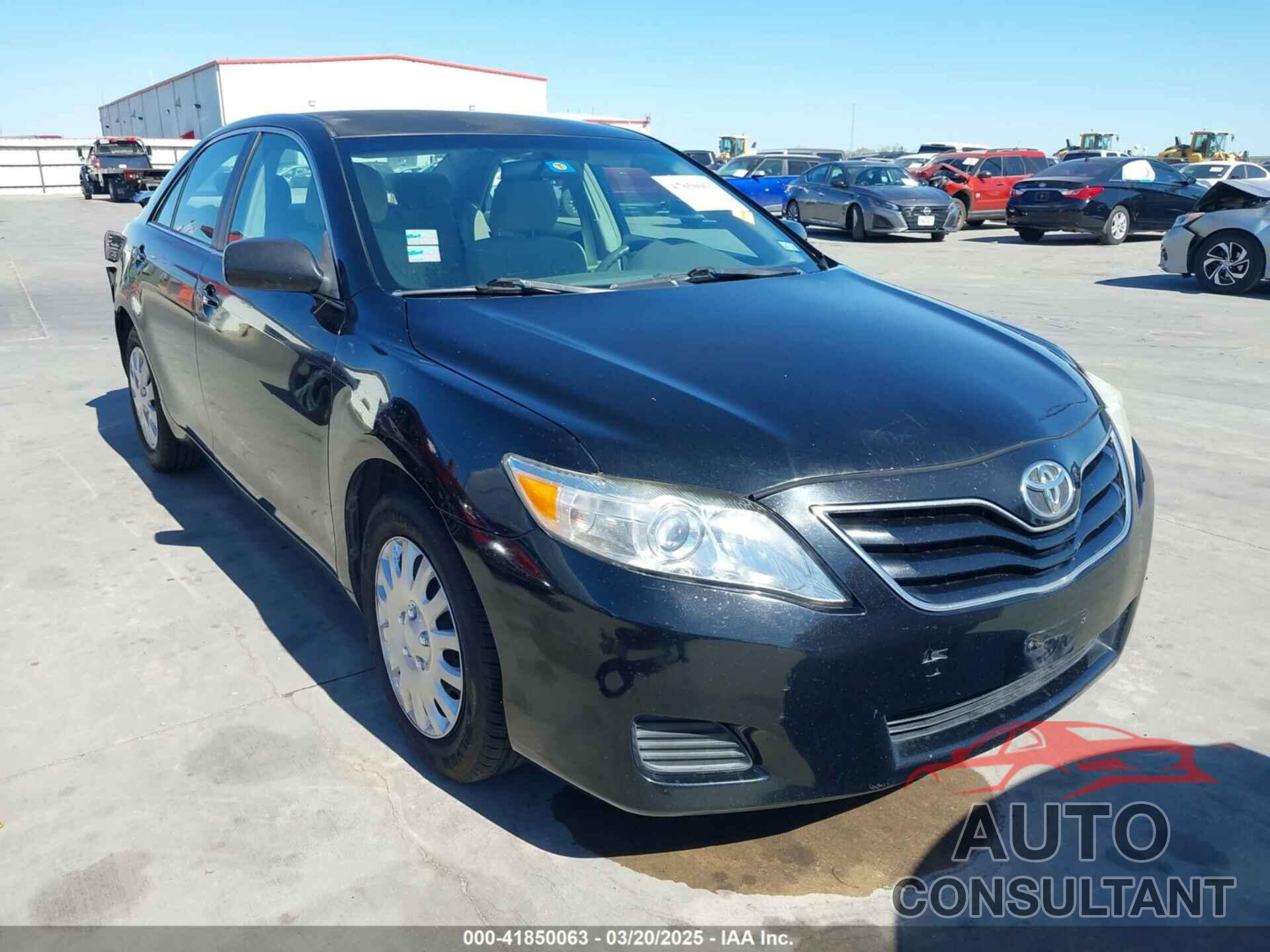 TOYOTA CAMRY 2010 - 4T1BF3EK3AU097638