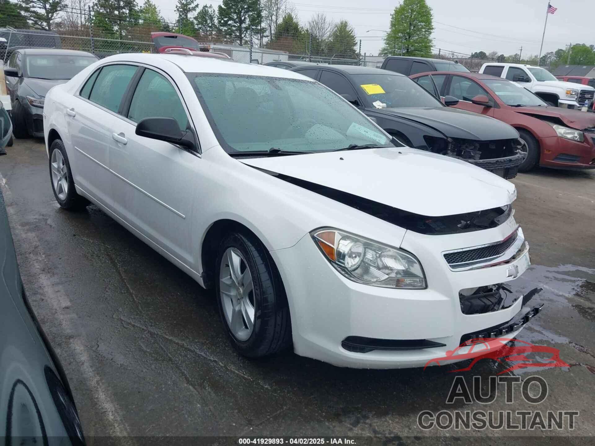 CHEVROLET MALIBU 2012 - 1G1ZA5EU1CF393711
