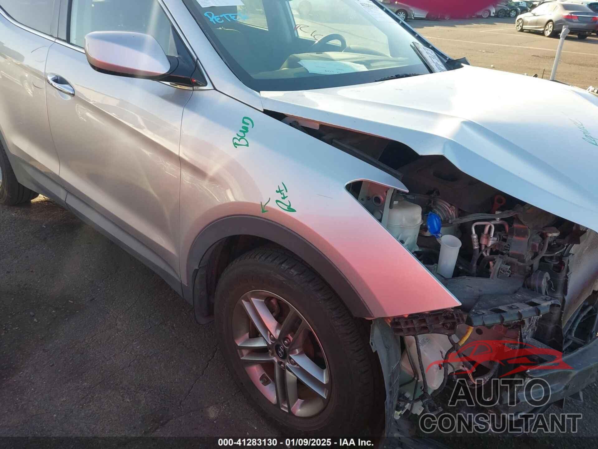 HYUNDAI SANTA FE SPORT 2017 - 5XYZU3LB8HG448082