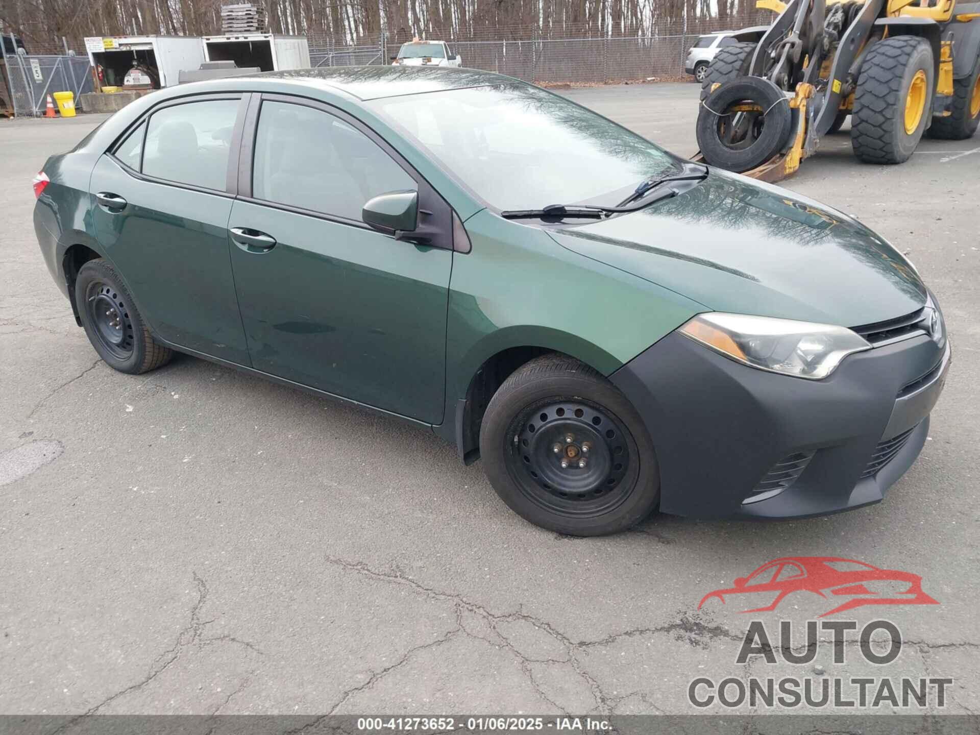 TOYOTA COROLLA 2015 - 2T1BURHEXFC402530