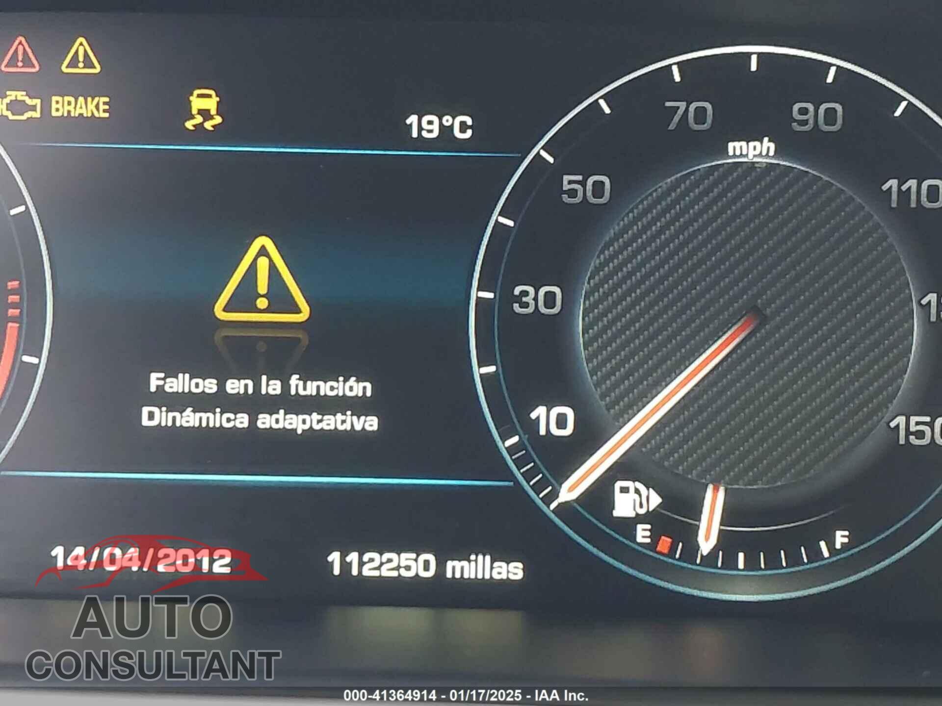 LAND ROVER RANGE ROVER 2013 - SALGS2EF9DA102181