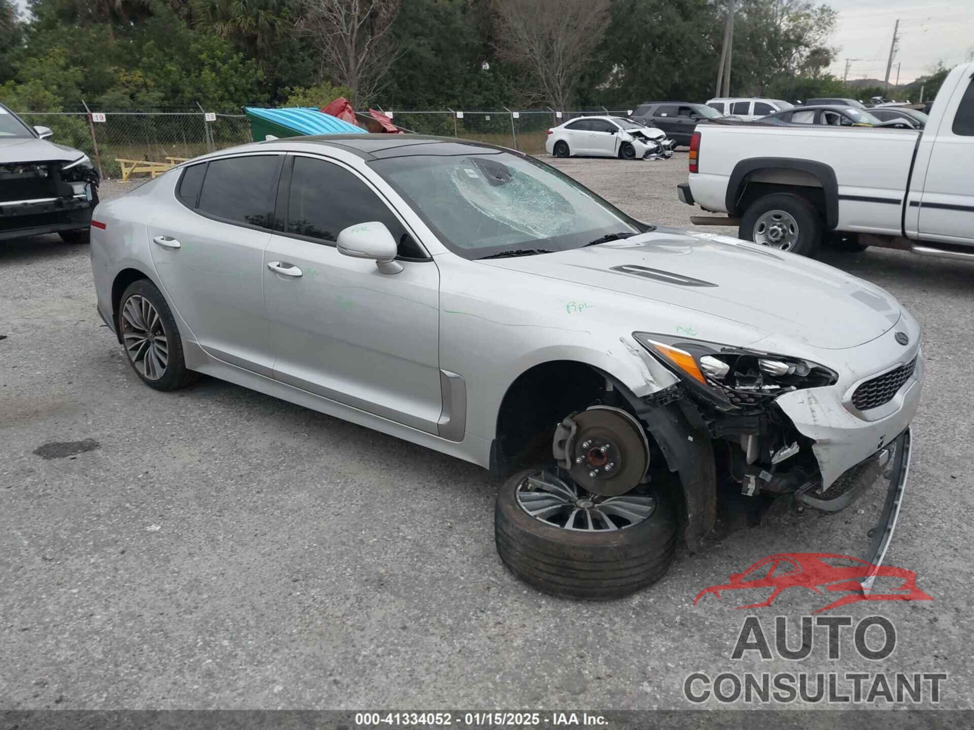 KIA STINGER 2018 - KNAE25LA6J6017589