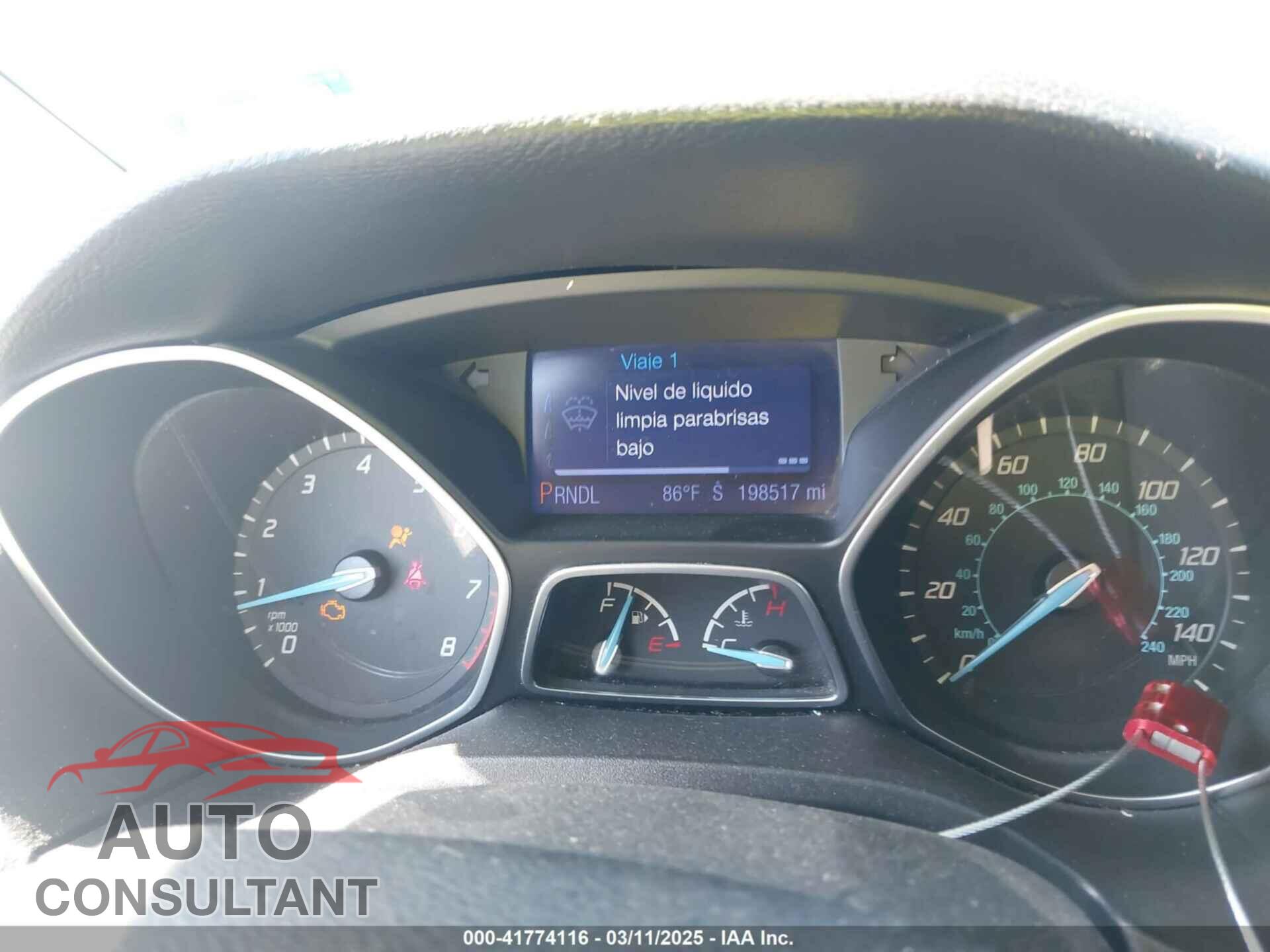FORD FOCUS 2013 - 1FADP3F21DL209782