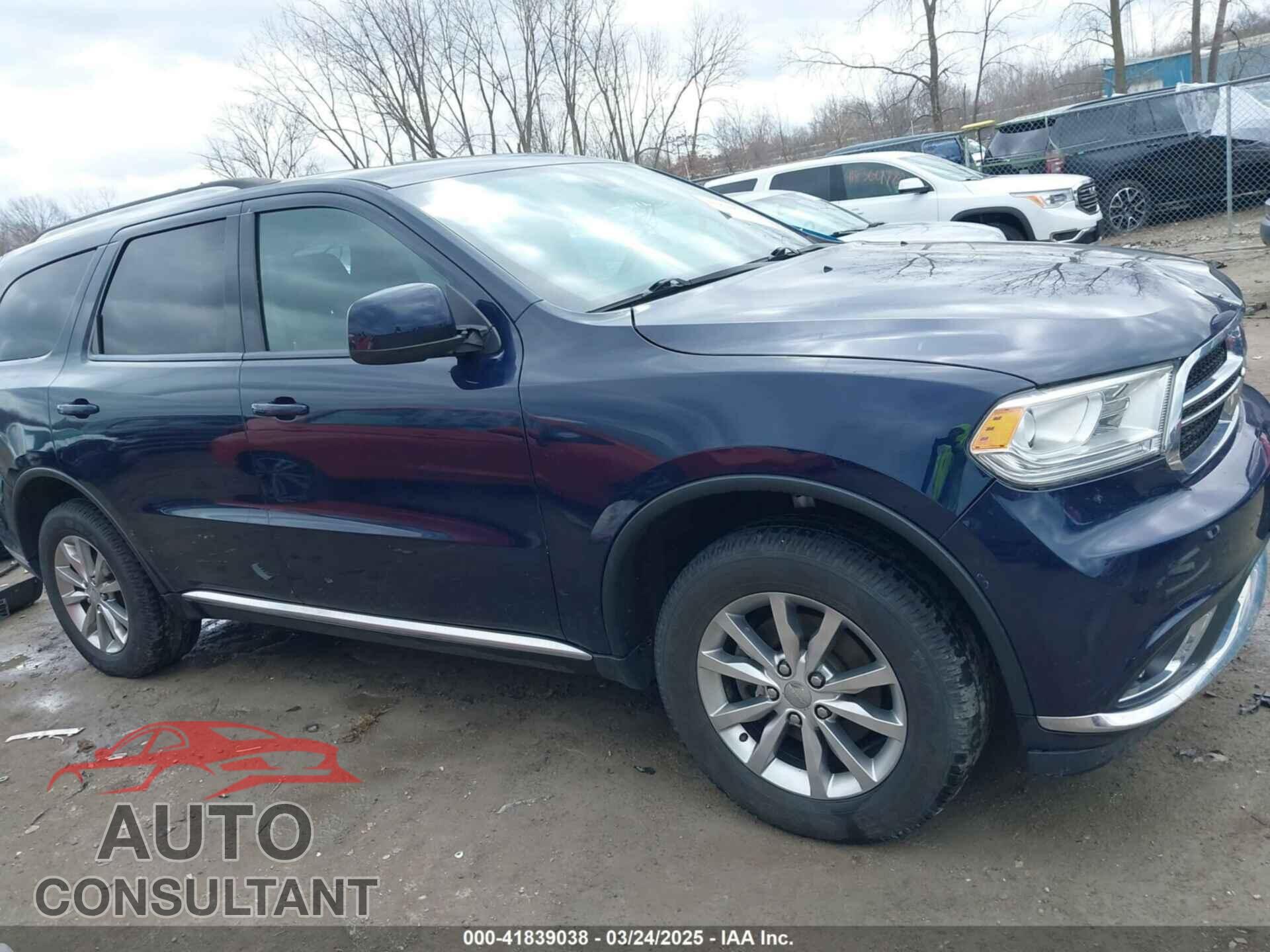 DODGE DURANGO 2017 - 1C4RDJAG9HC709923