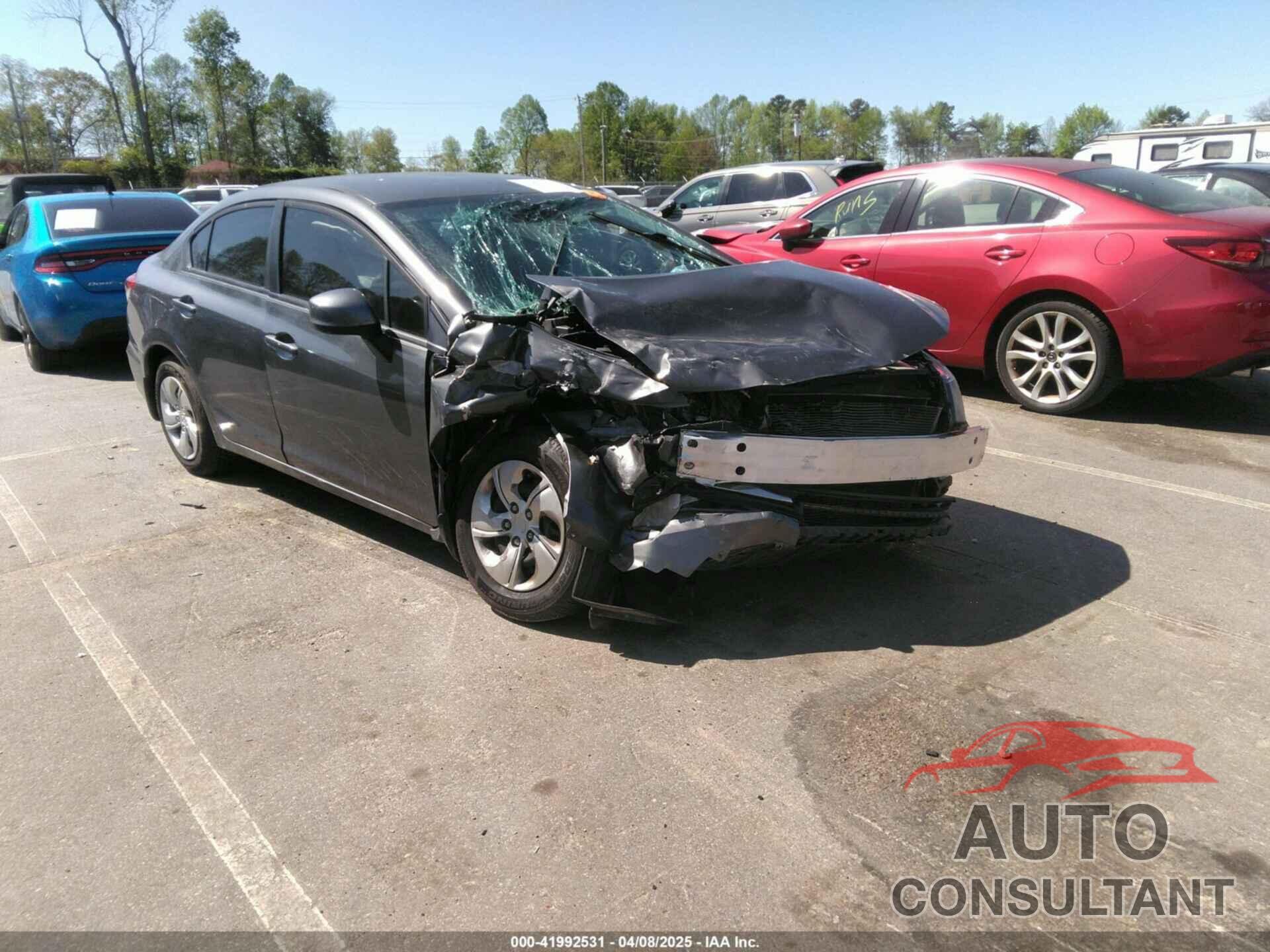 HONDA CIVIC 2013 - 2HGFB2F50DH589203