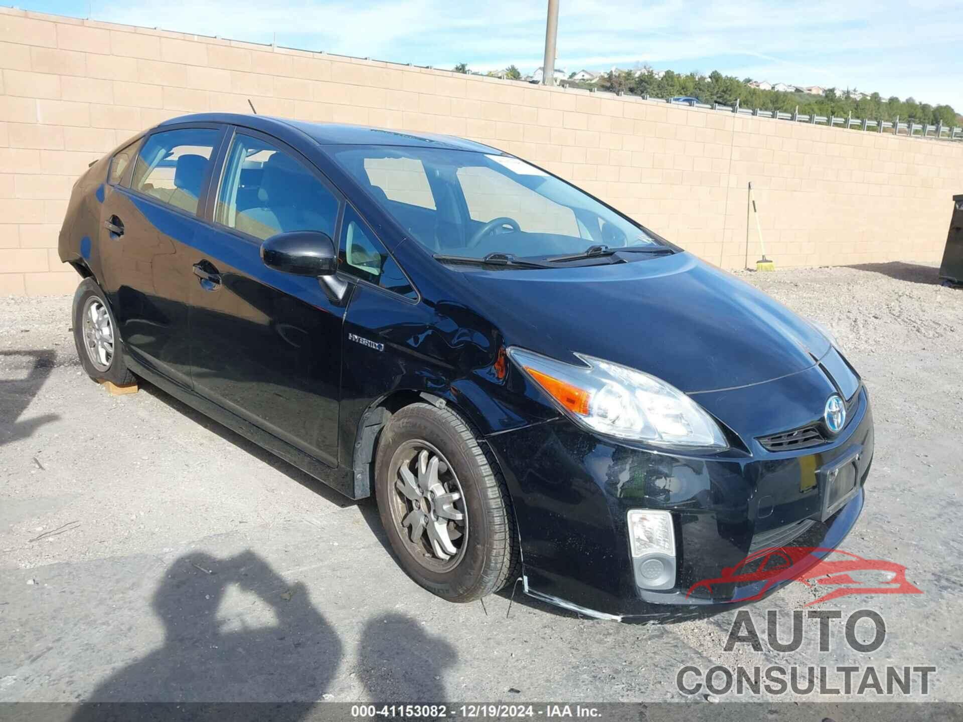 TOYOTA PRIUS 2011 - JTDKN3DU0B1406530