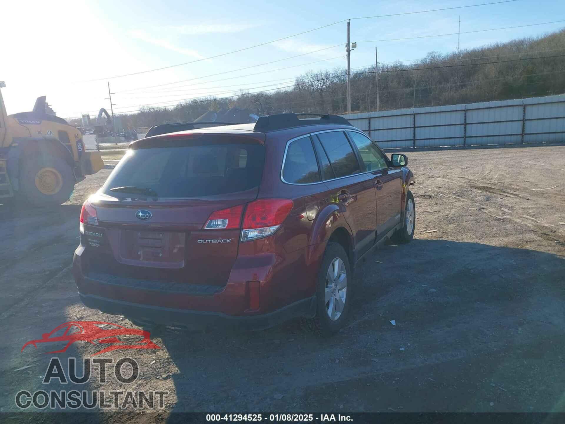 SUBARU OUTBACK 2011 - 4S4BRCCC5B1373937