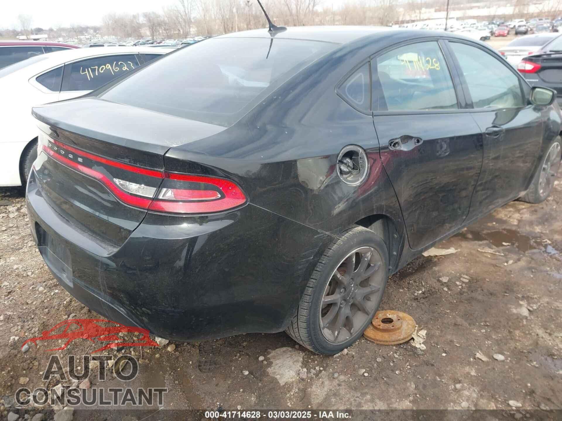 DODGE DART 2013 - 1C3CDFBA1DD226433