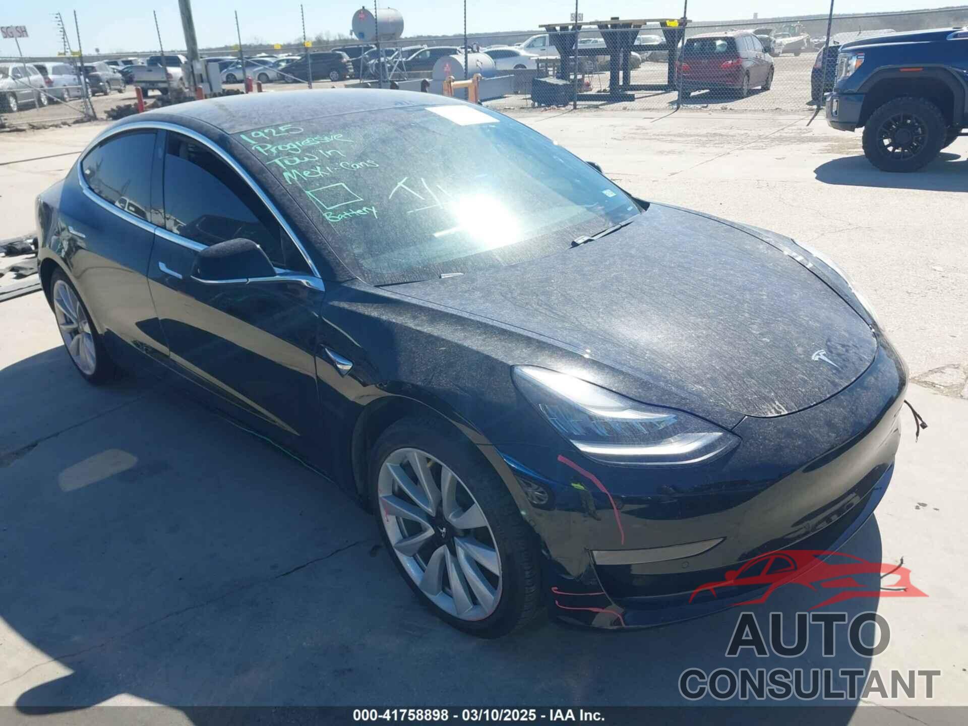 TESLA MODEL 3 2020 - 5YJ3E1EAXLF614002