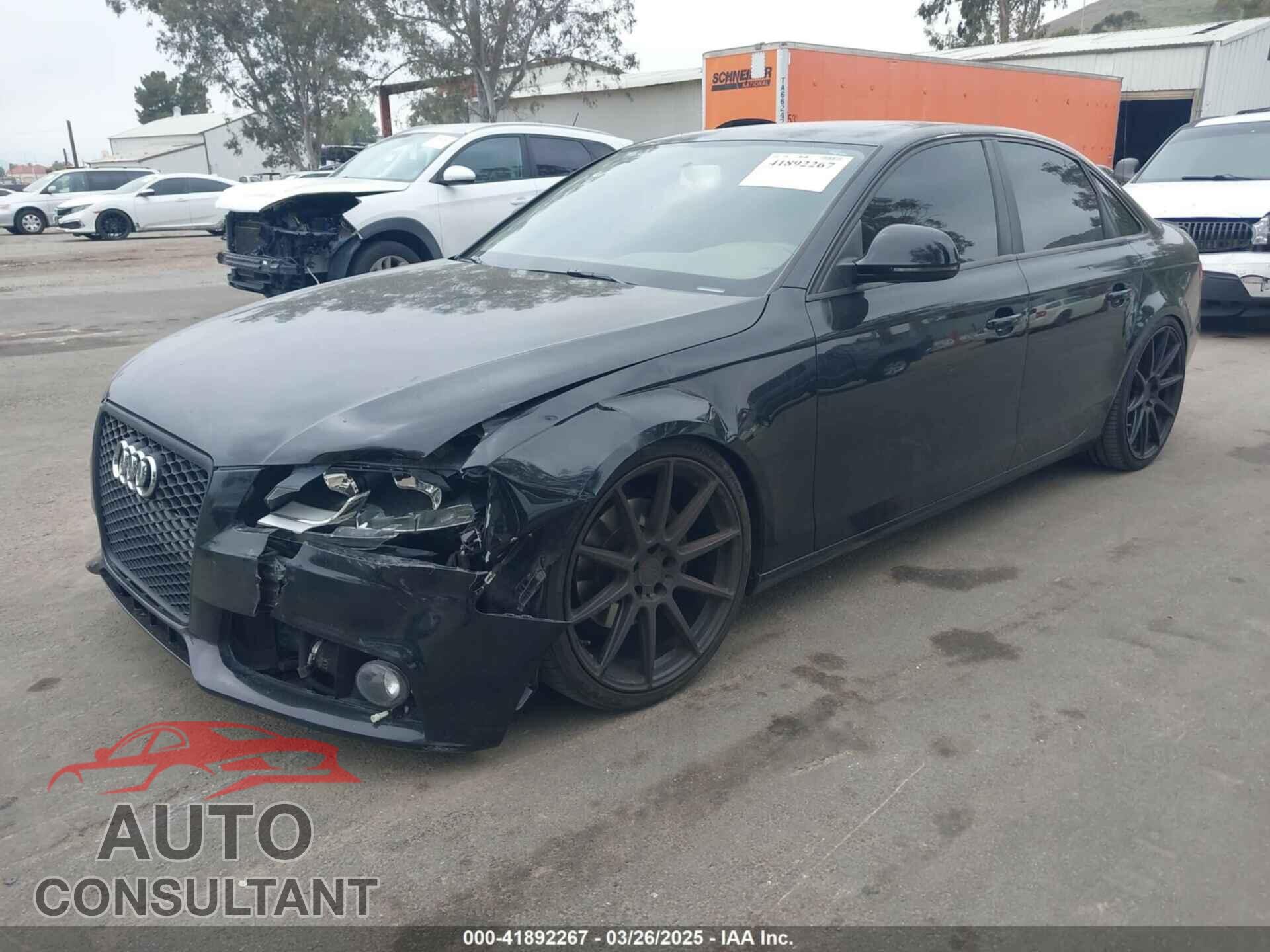 AUDI A4 2009 - WAULF78K89N011027