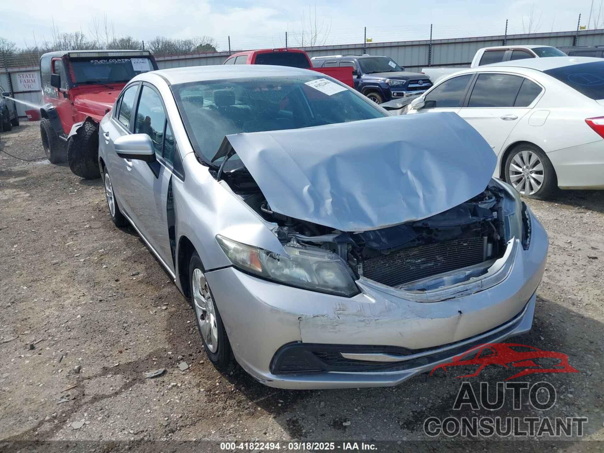 HONDA CIVIC 2014 - 19XFB2F50EE039186