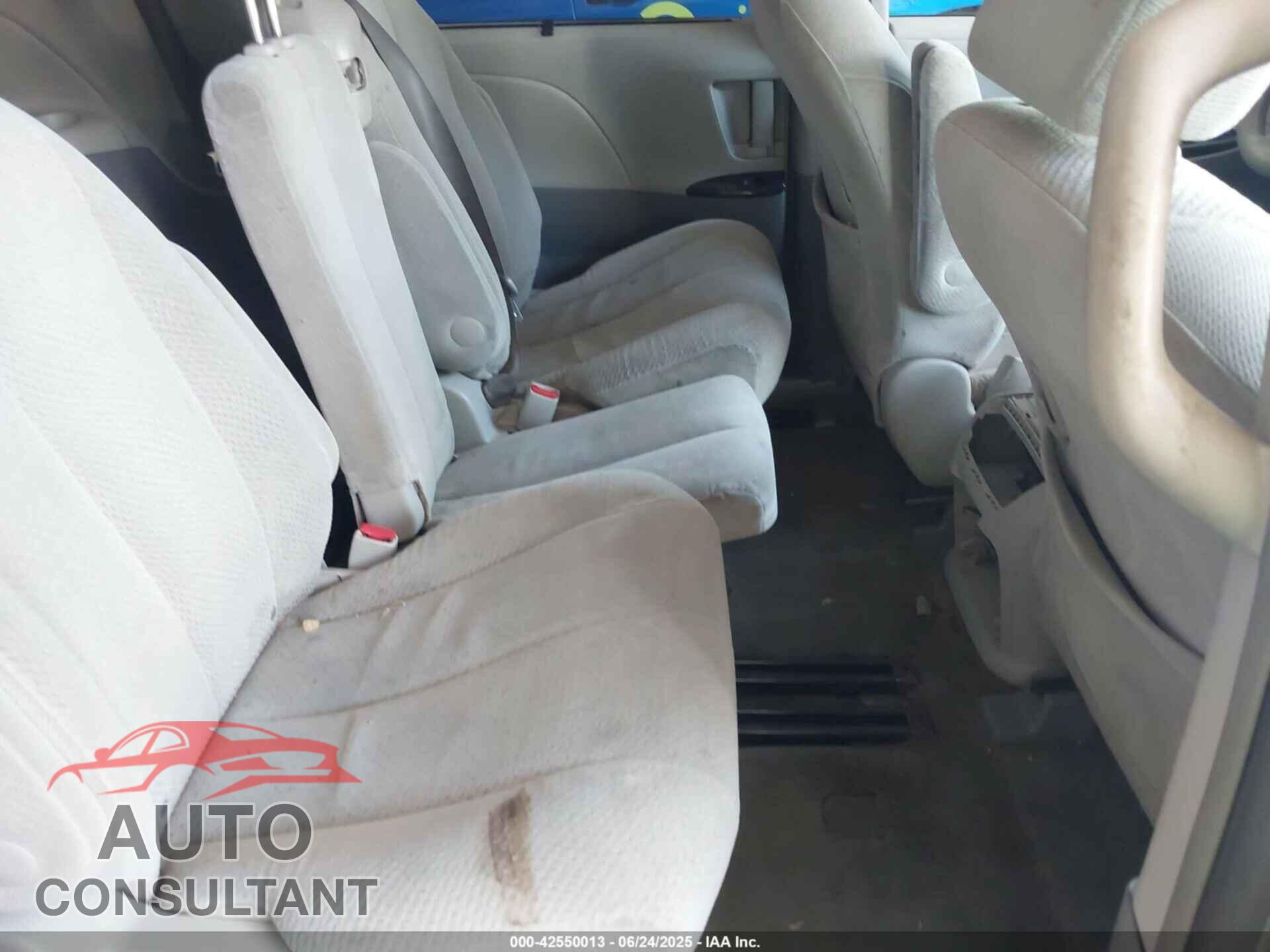 TOYOTA SIENNA 2012 - 5TDKK3DC4CS226830