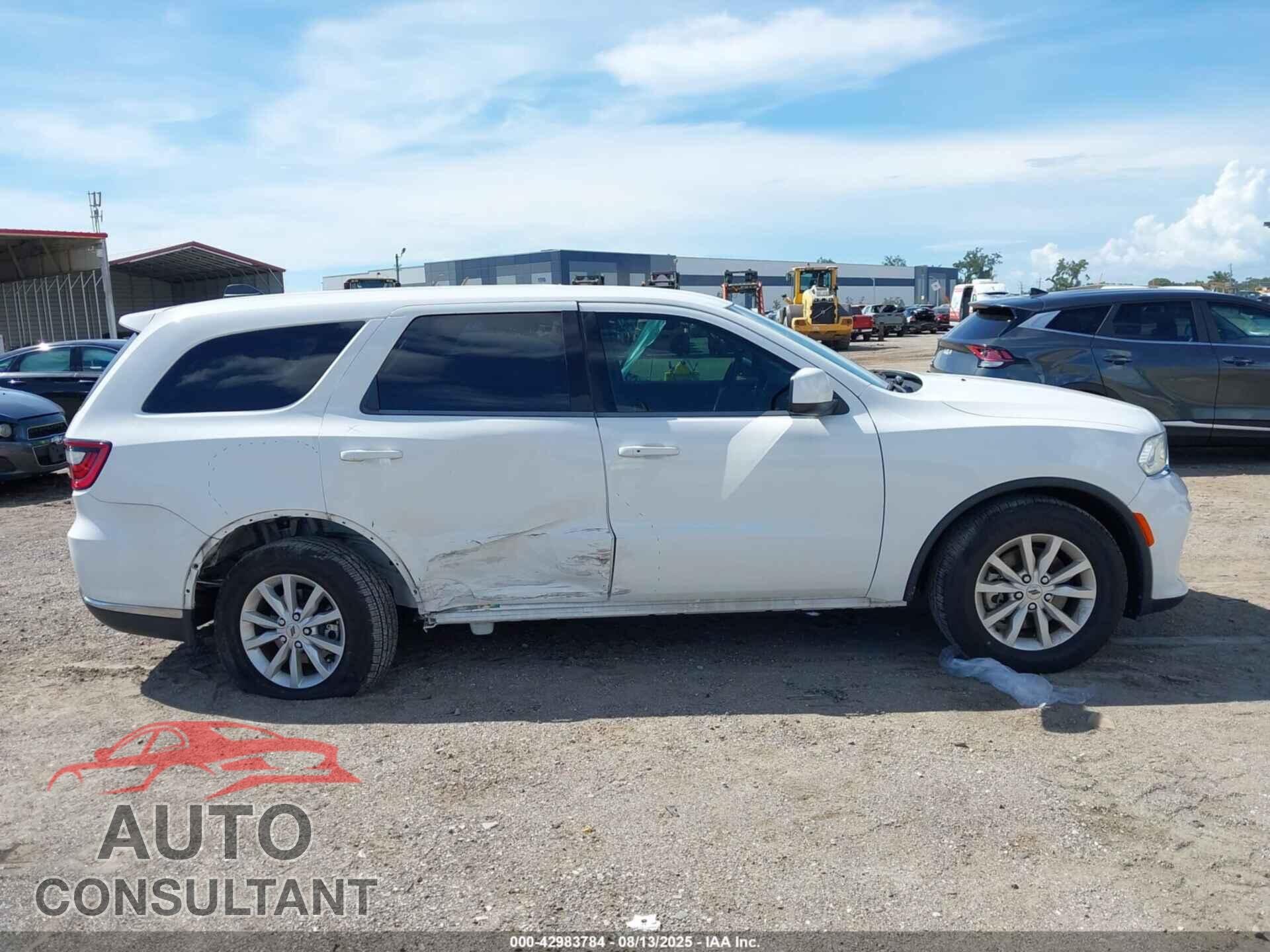 DODGE DURANGO 2021 - 1C4RDHAG8MC519601