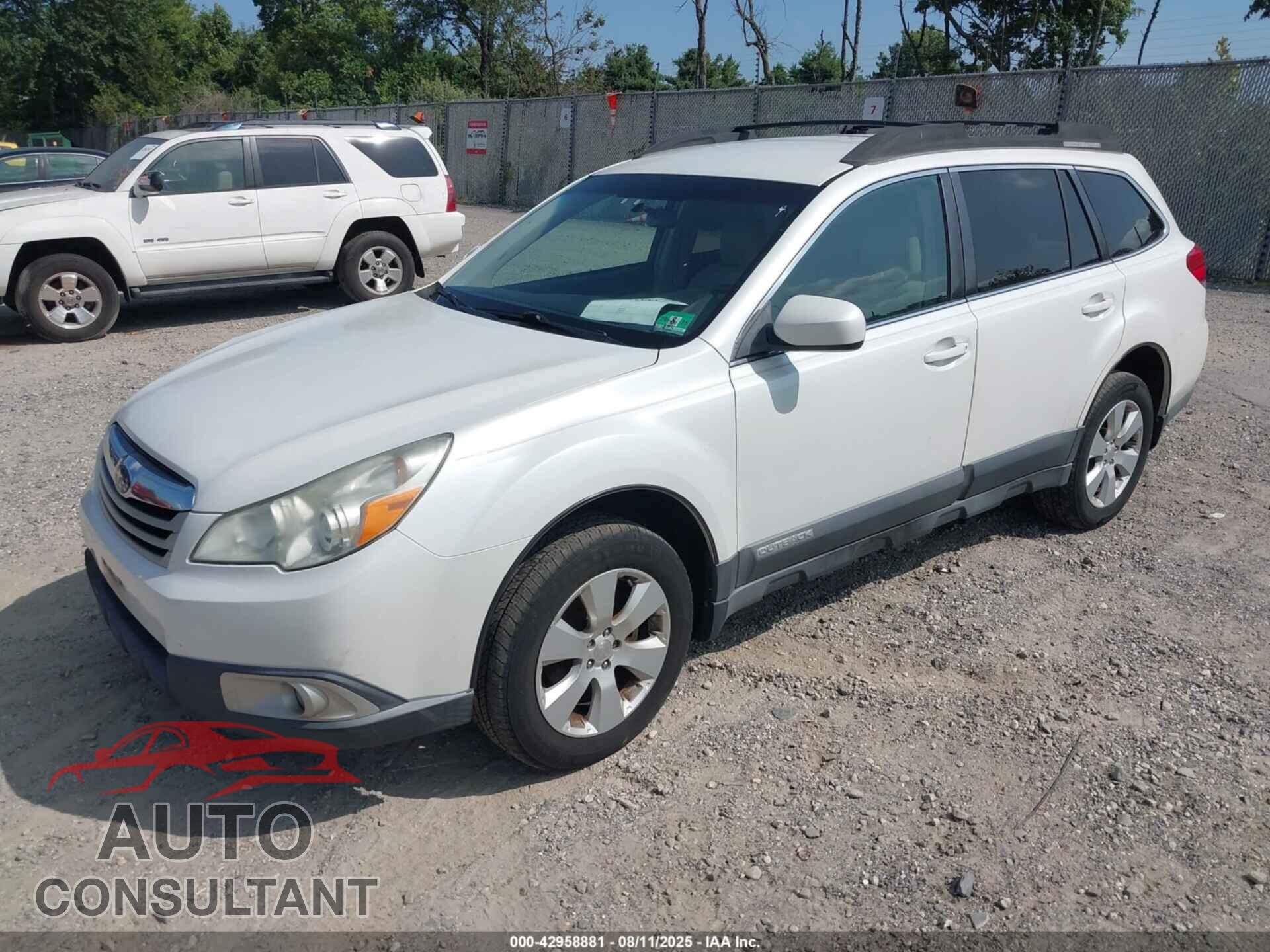 SUBARU OUTBACK 2011 - 04S4BRBCC9B344135