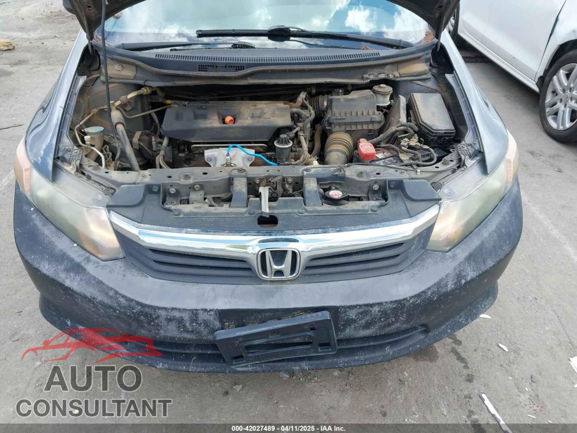 HONDA CIVIC 2012 - 19XFB2F56CE045295