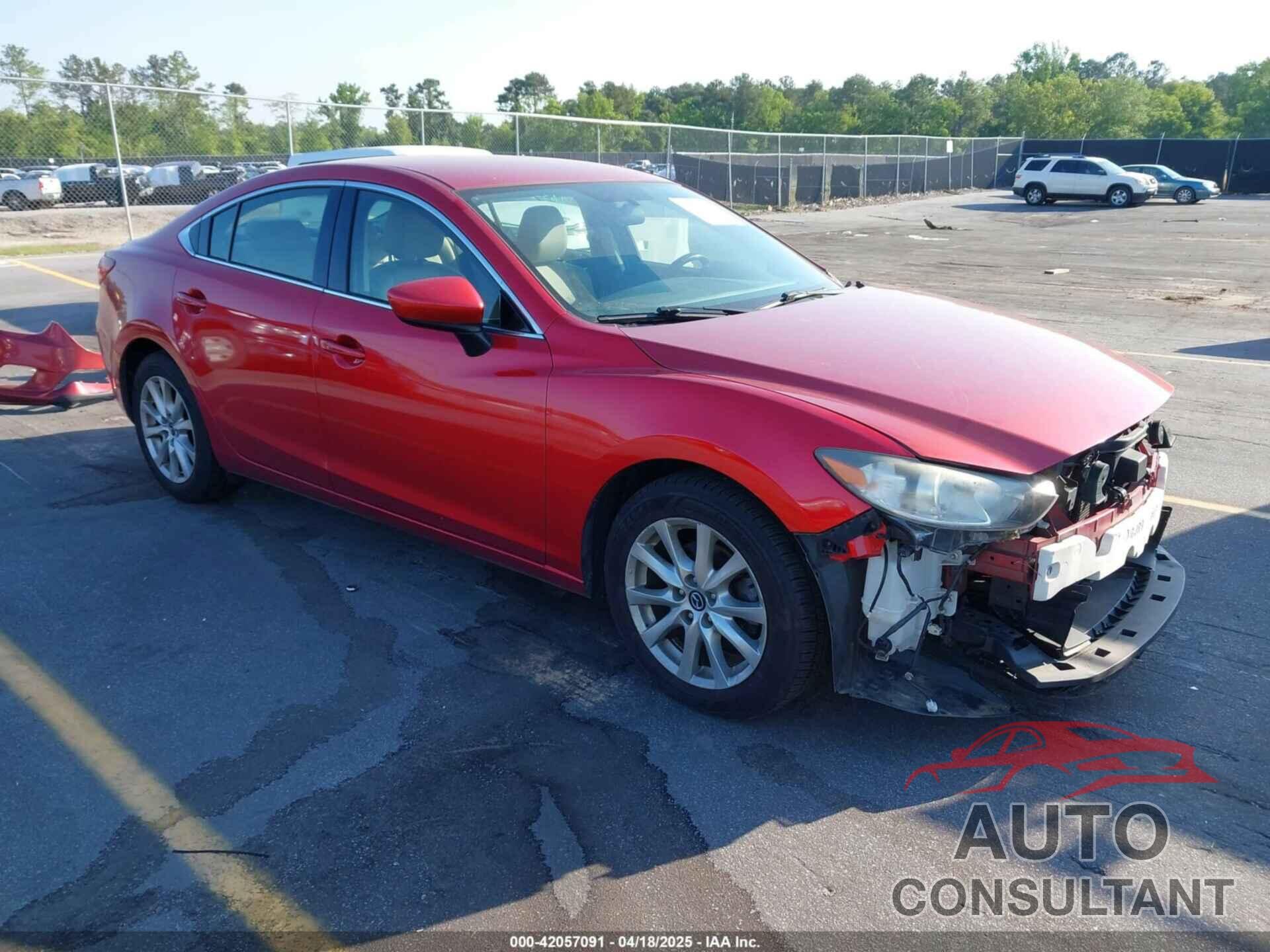 MAZDA MAZDA6 2015 - JM1GJ1U50F1210091