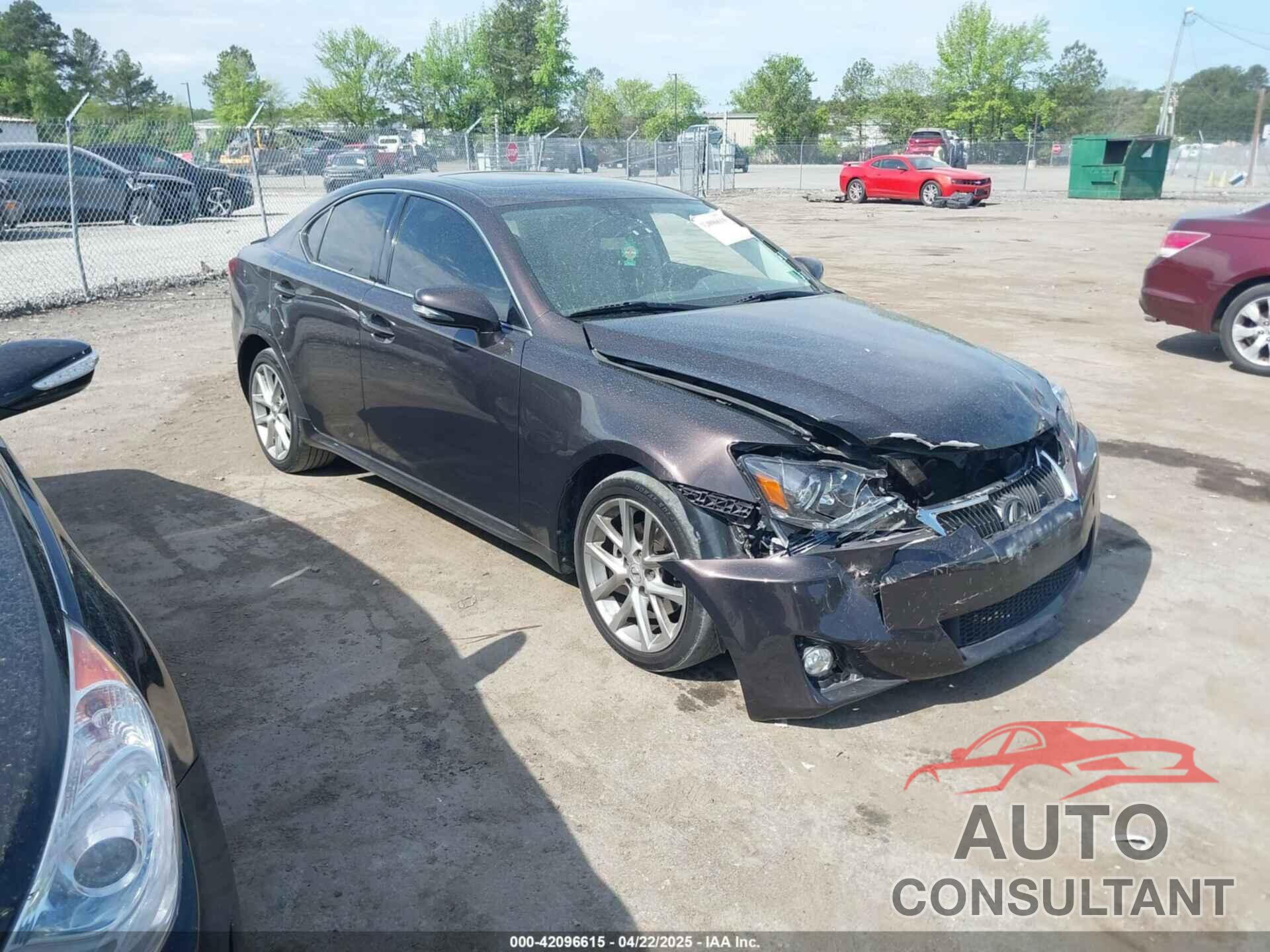 LEXUS IS 250 2012 - JTHCF5C28C5058353