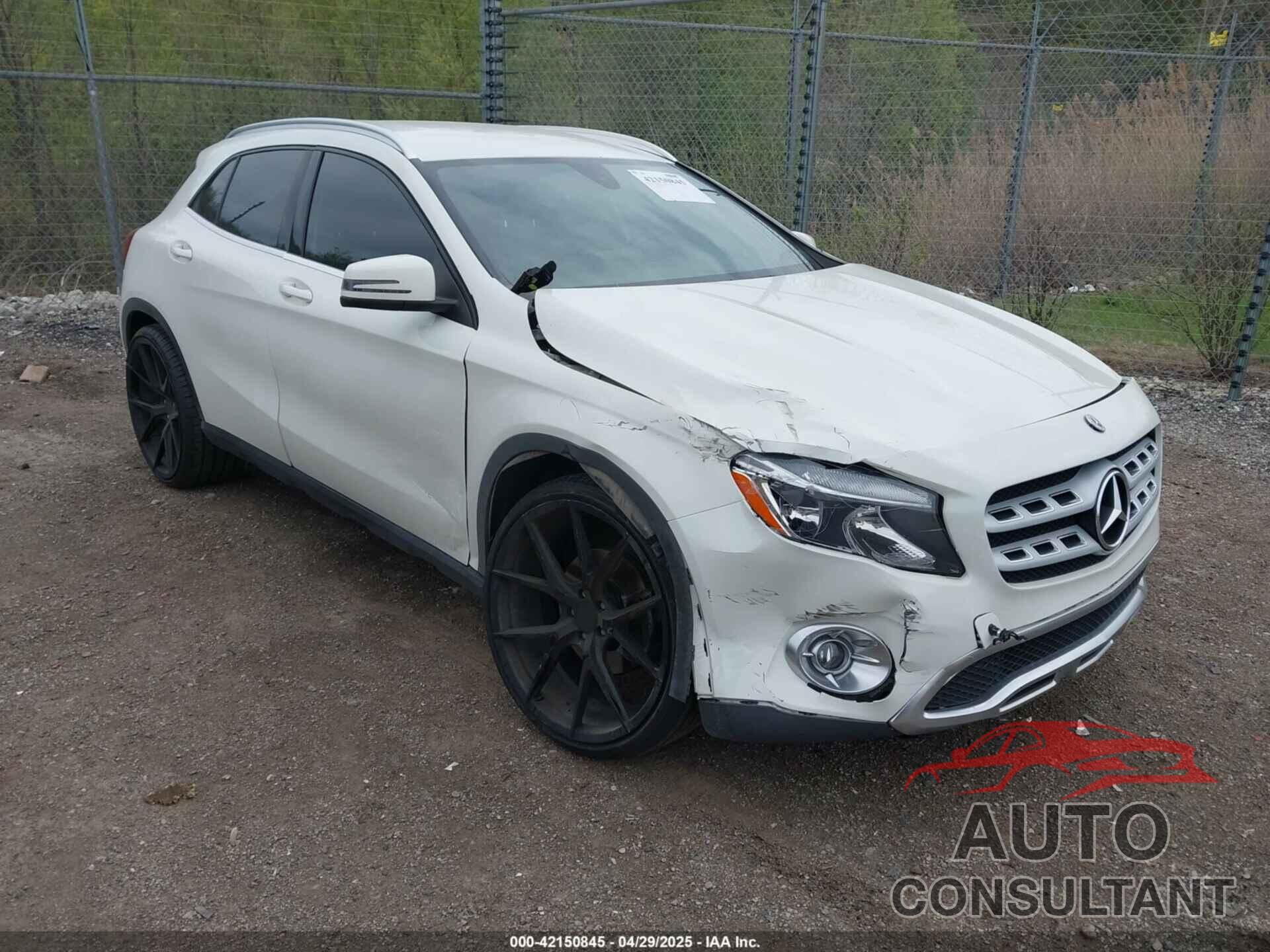 MERCEDES-BENZ GLA 250 2018 - WDCTG4EB4JJ447768