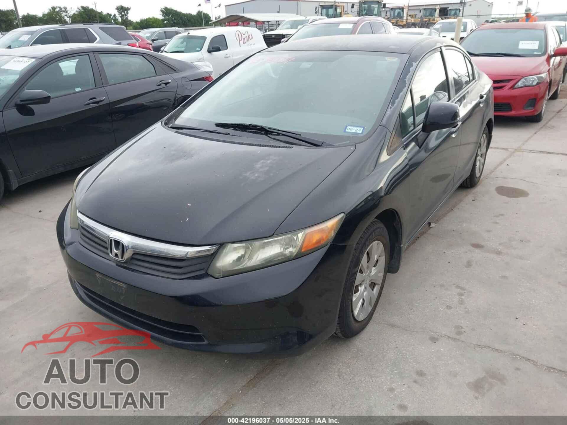 HONDA CIVIC 2012 - 2HGFB2F55CH585131