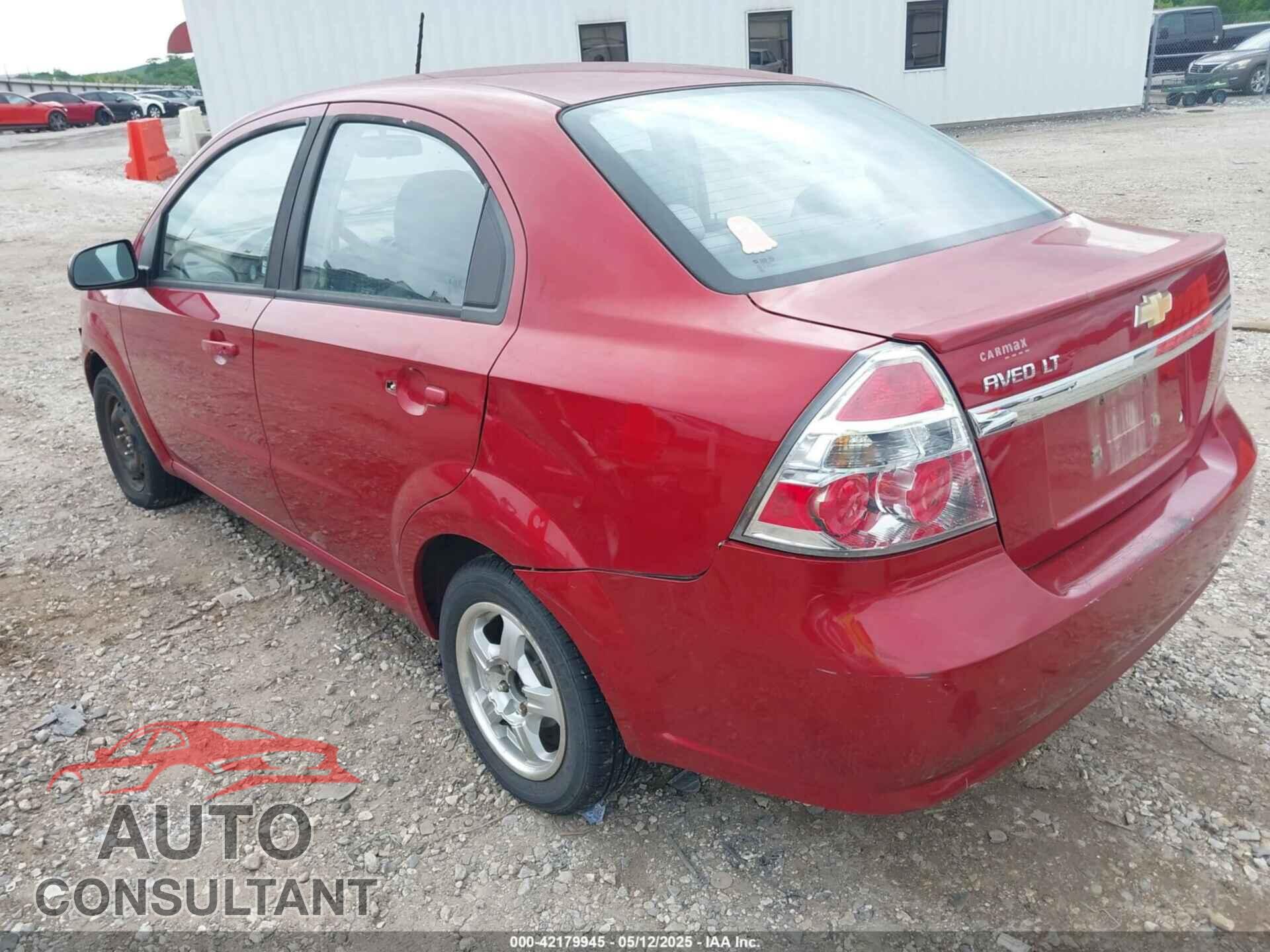 CHEVROLET AVEO 2011 - KL1TD5DE2BB214345