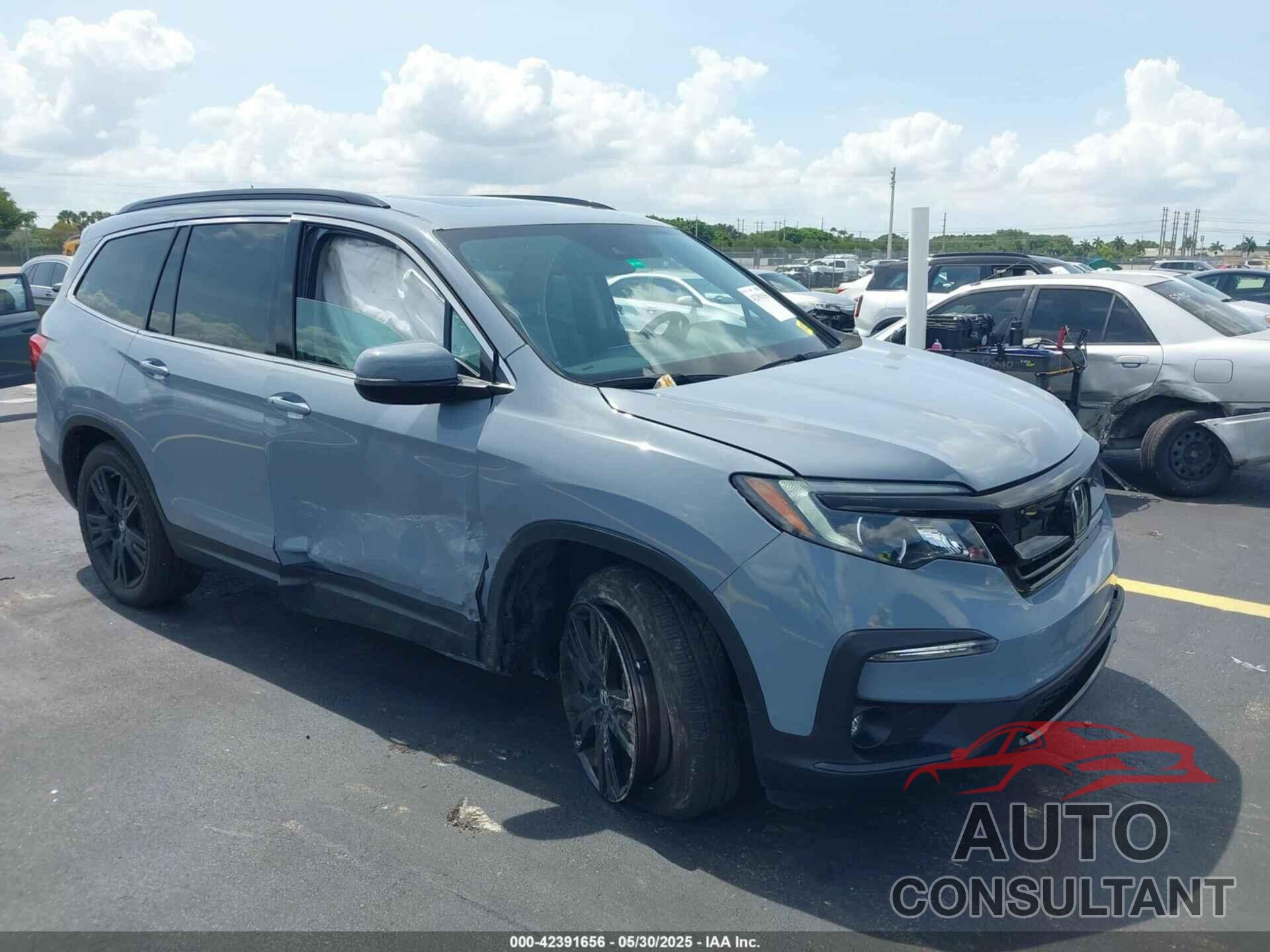 HONDA PILOT 2022 - 5FNYF5H24NB033970