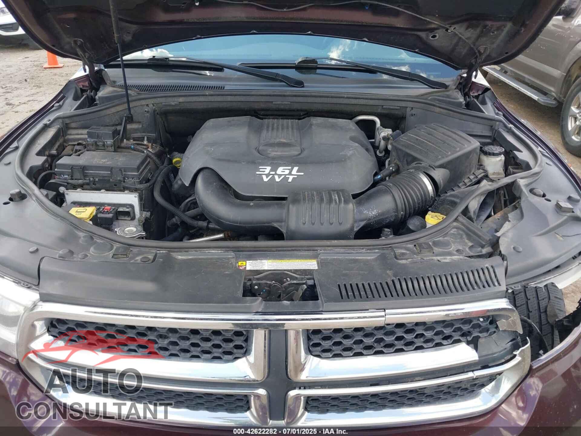 DODGE DURANGO 2012 - 1C4RDJDG3CC291539