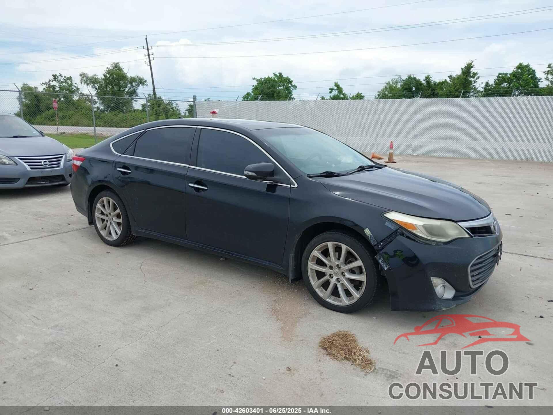 TOYOTA AVALON 2013 - 4T1BK1EBXDU060364