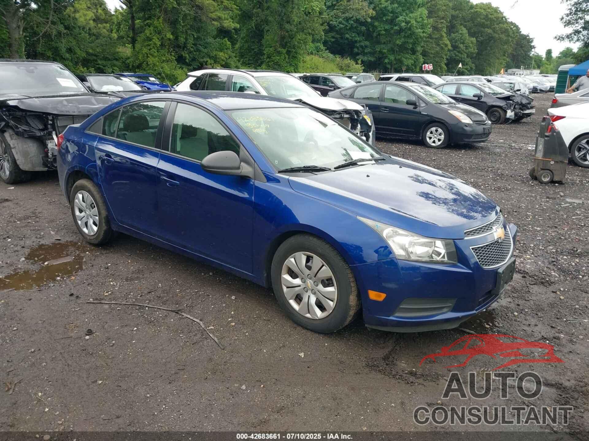CHEVROLET CRUZE 2013 - 1G1PA5SGXD7301142