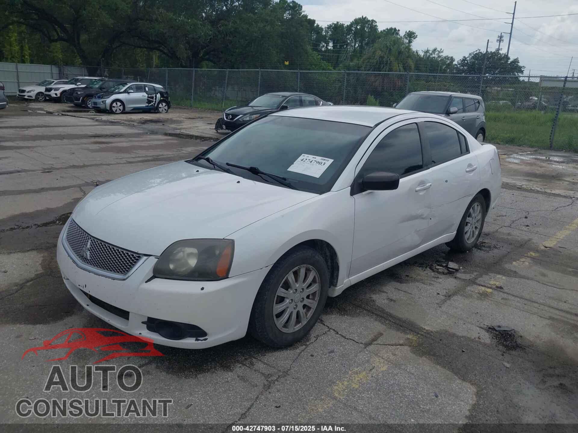 MITSUBISHI GALANT 2011 - 4A32B2FF3BE019834
