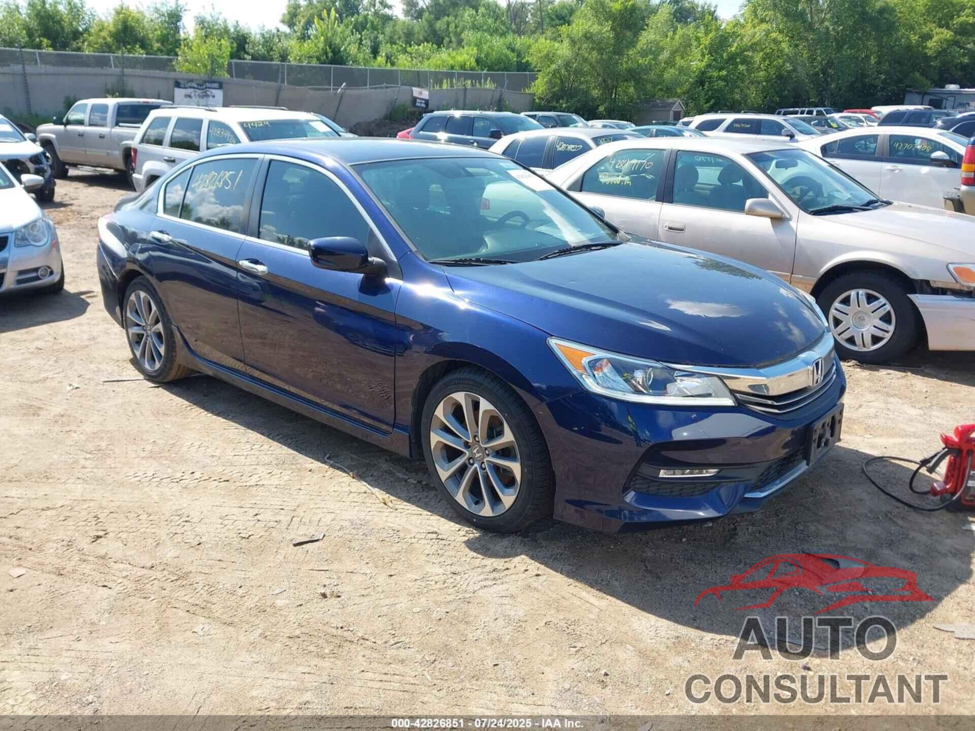 HONDA ACCORD 2016 - 1HGCR2F58GA069140
